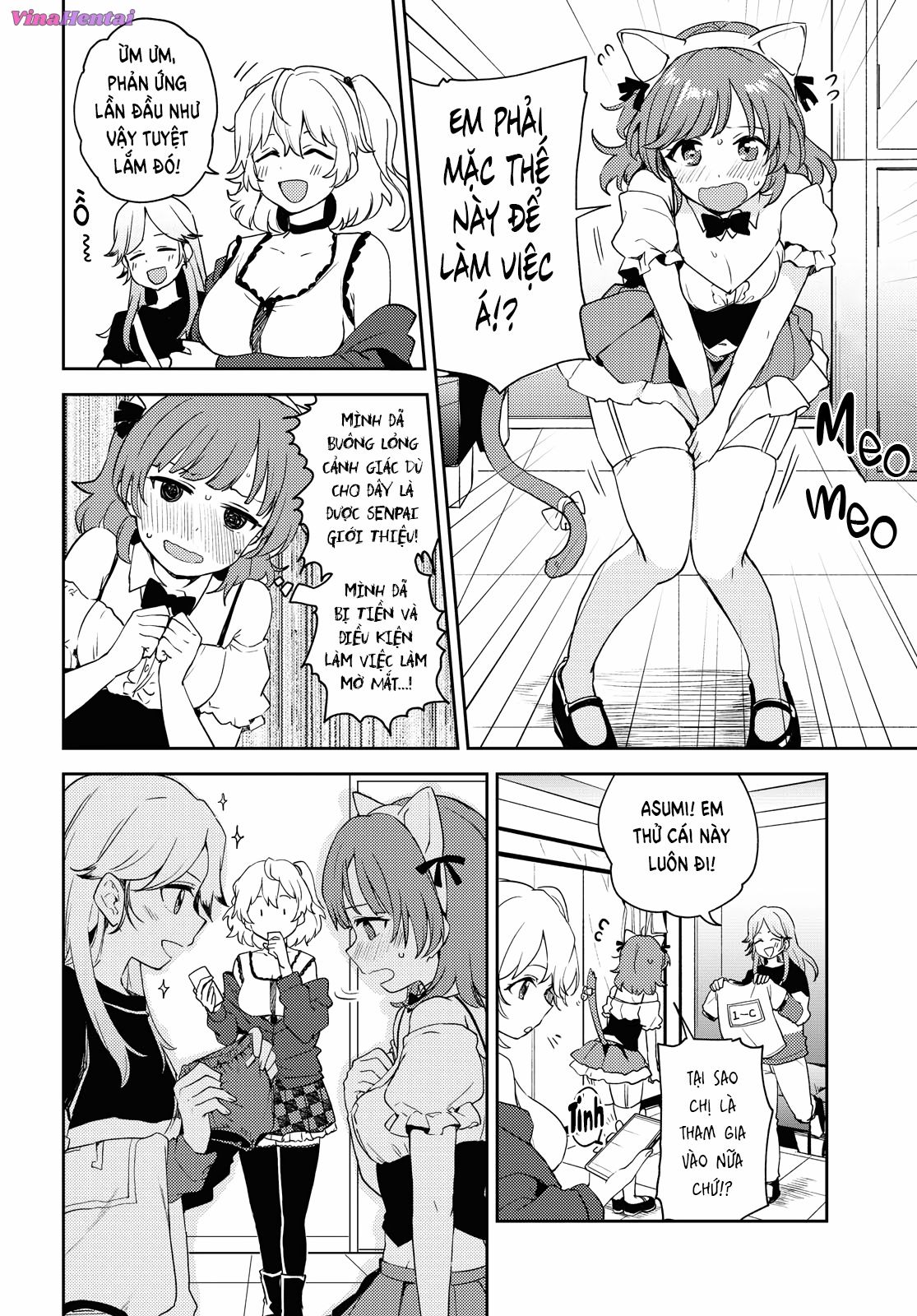 HentaiVN.net - Ảnh 8 - Asumi-chan có hứng thú với Nhà thổ Bách hợp! - Đêm 3