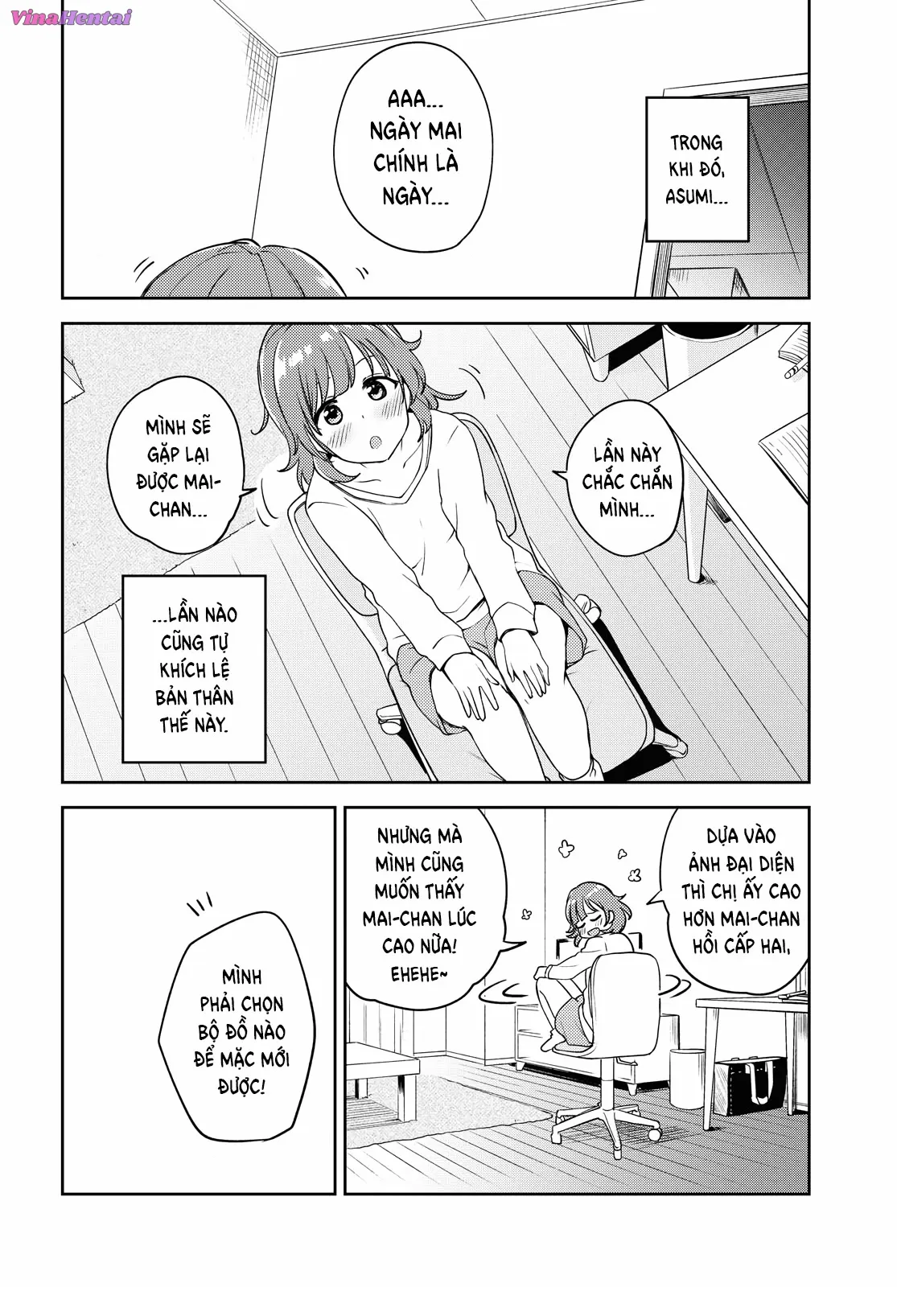 HentaiVN.net - Ảnh 8 - Asumi-chan có hứng thú với Nhà thổ Bách hợp! - Đêm 6
