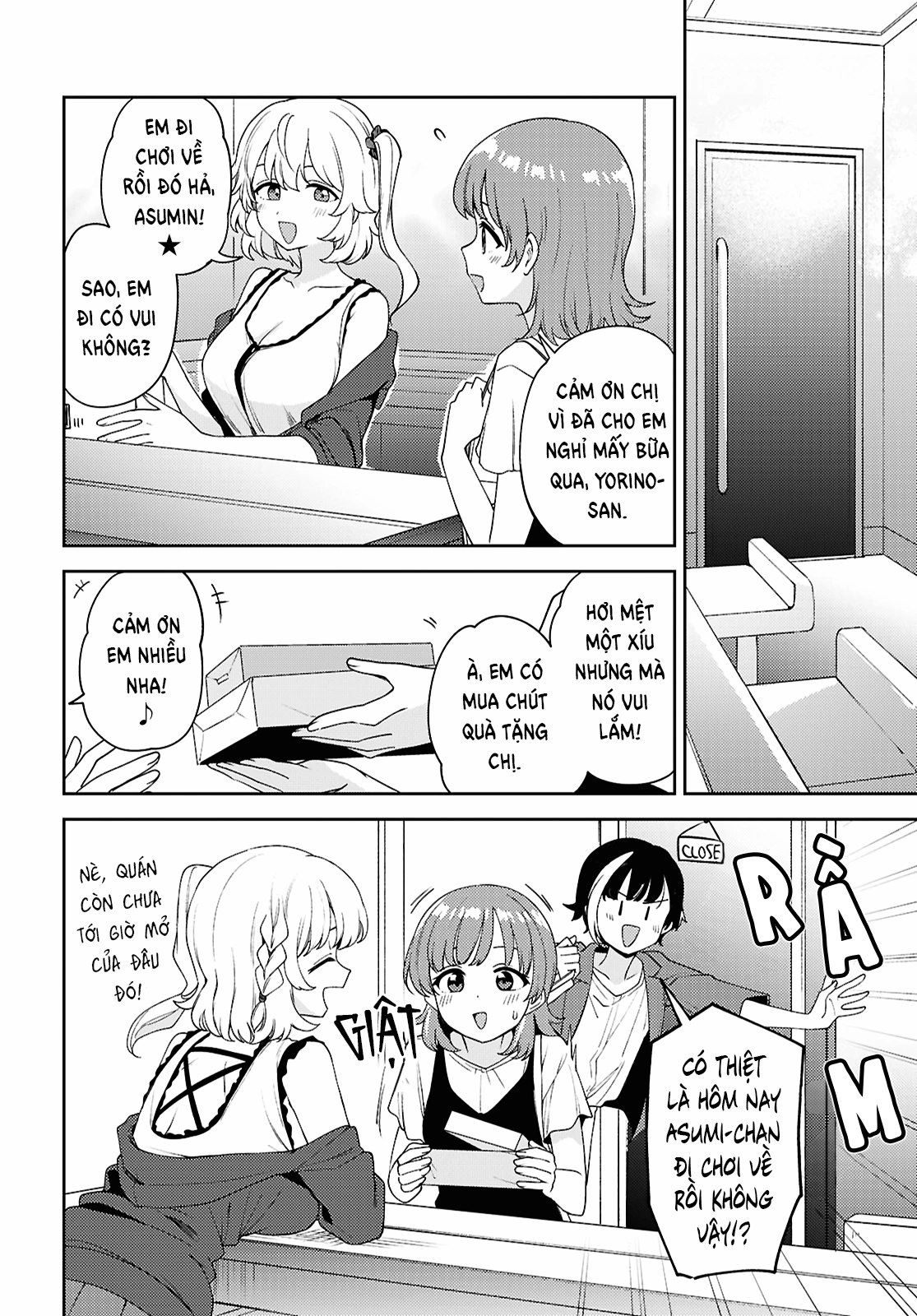 HentaiVN.net - Ảnh 8 - Asumi-chan có hứng thú với Nhà thổ Bách hợp! - Đêm 28