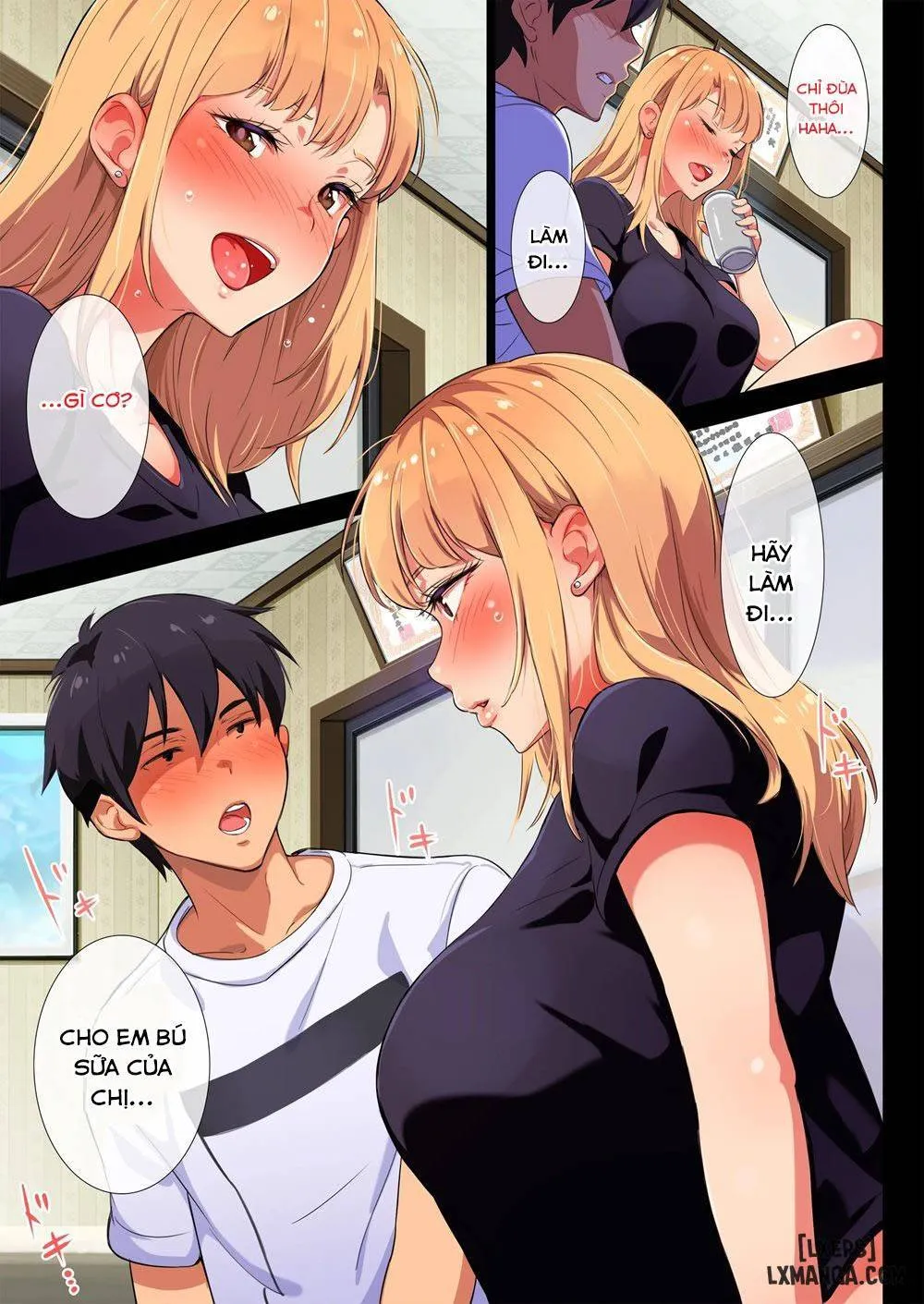 HentaiVN.net - Ảnh 8 - Tình Chị Em Cảm Động~ [Ane wa Yanmama Junyuuchuu in Jikka; My Former-Delinquent Sister is Breastfeeding at Home] - 1-5