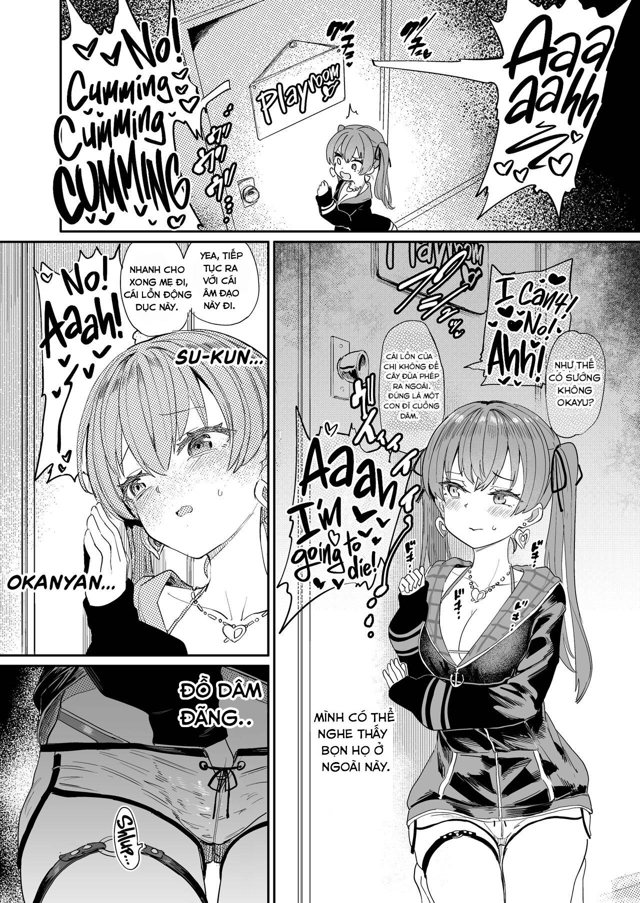 HentaiVN.net - Ảnh 9 - Super Estrus Danger Zone - oozora-subaru-x-nekomata-okayu