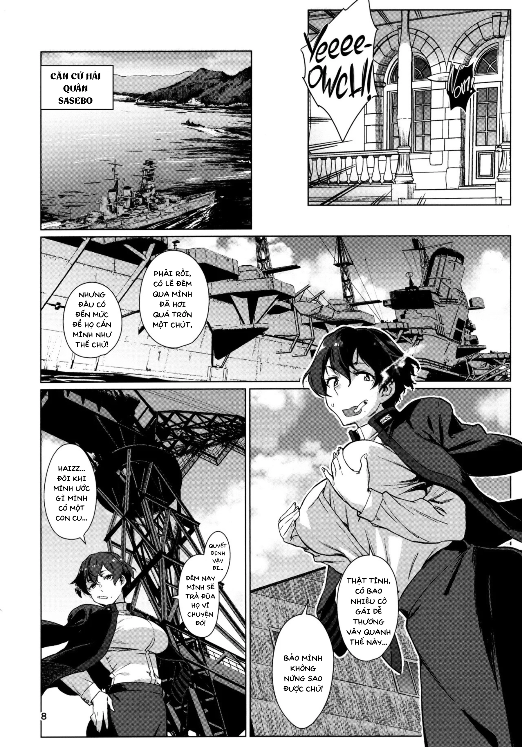 HentaiVN.net - Ảnh 9 - Hạm Đội Sưu Tập  - Okuyukashi 2 Sasebo - Chap 1