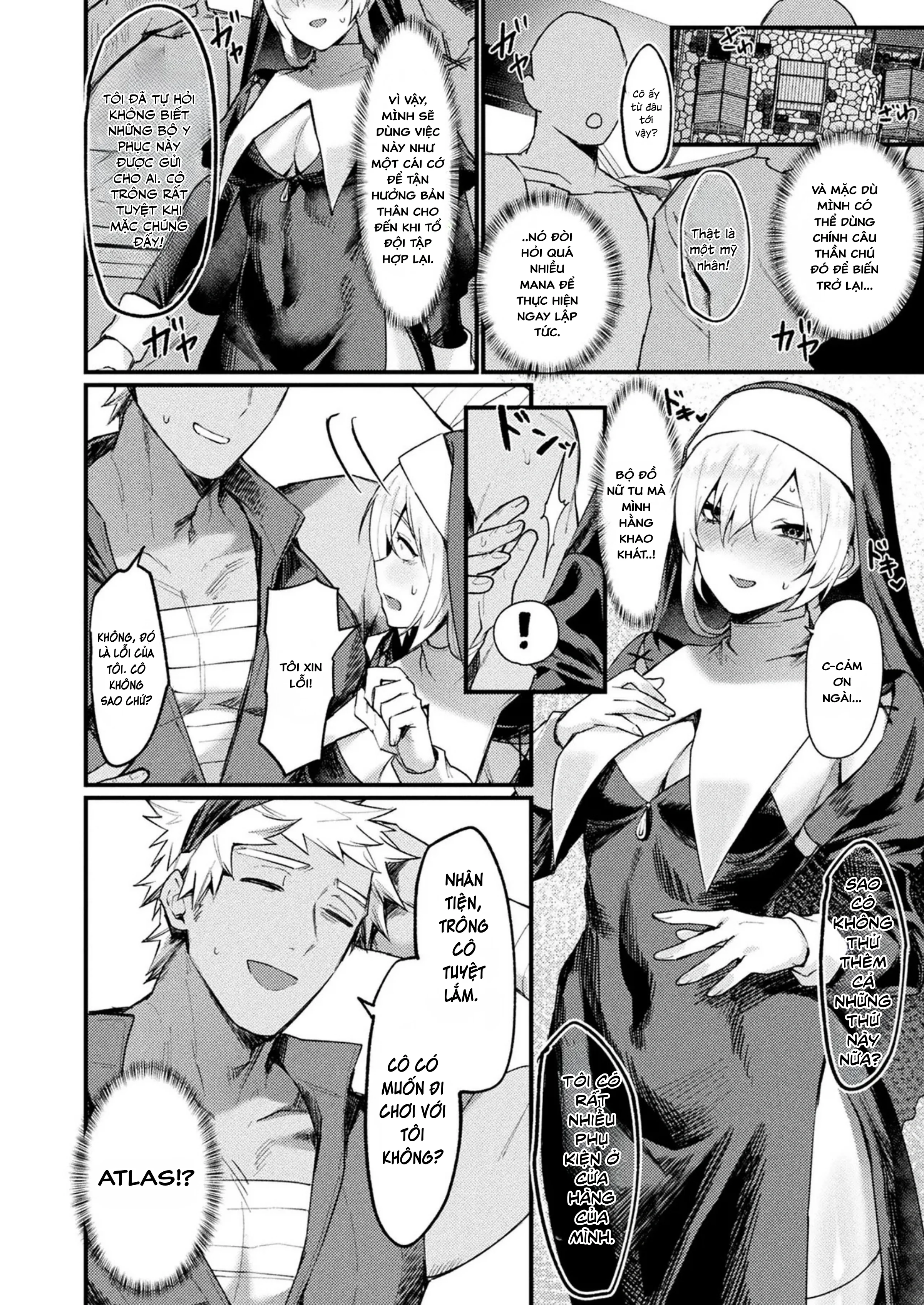 HentaiVN.net - Ảnh 9 - CHUYỆN VỀ NHỮNG  CA NỮ TÍNH HÓA QUÁI DỊ~MẬT THÁM~ - Chap 3 - TU SĨ