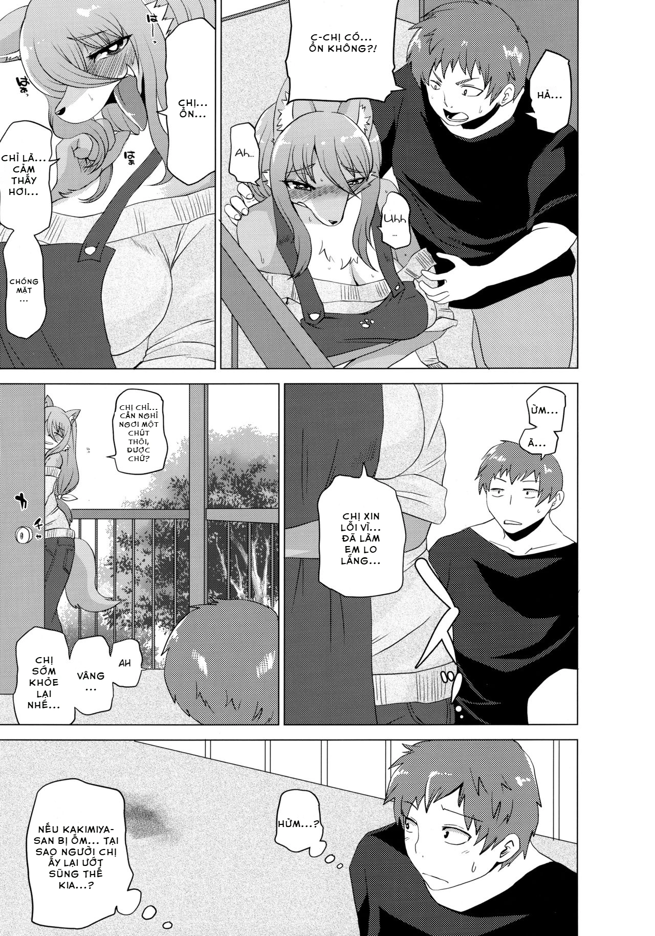HentaiVN.net - Ảnh 8 - Kemono no Otonari-san - Oneshot