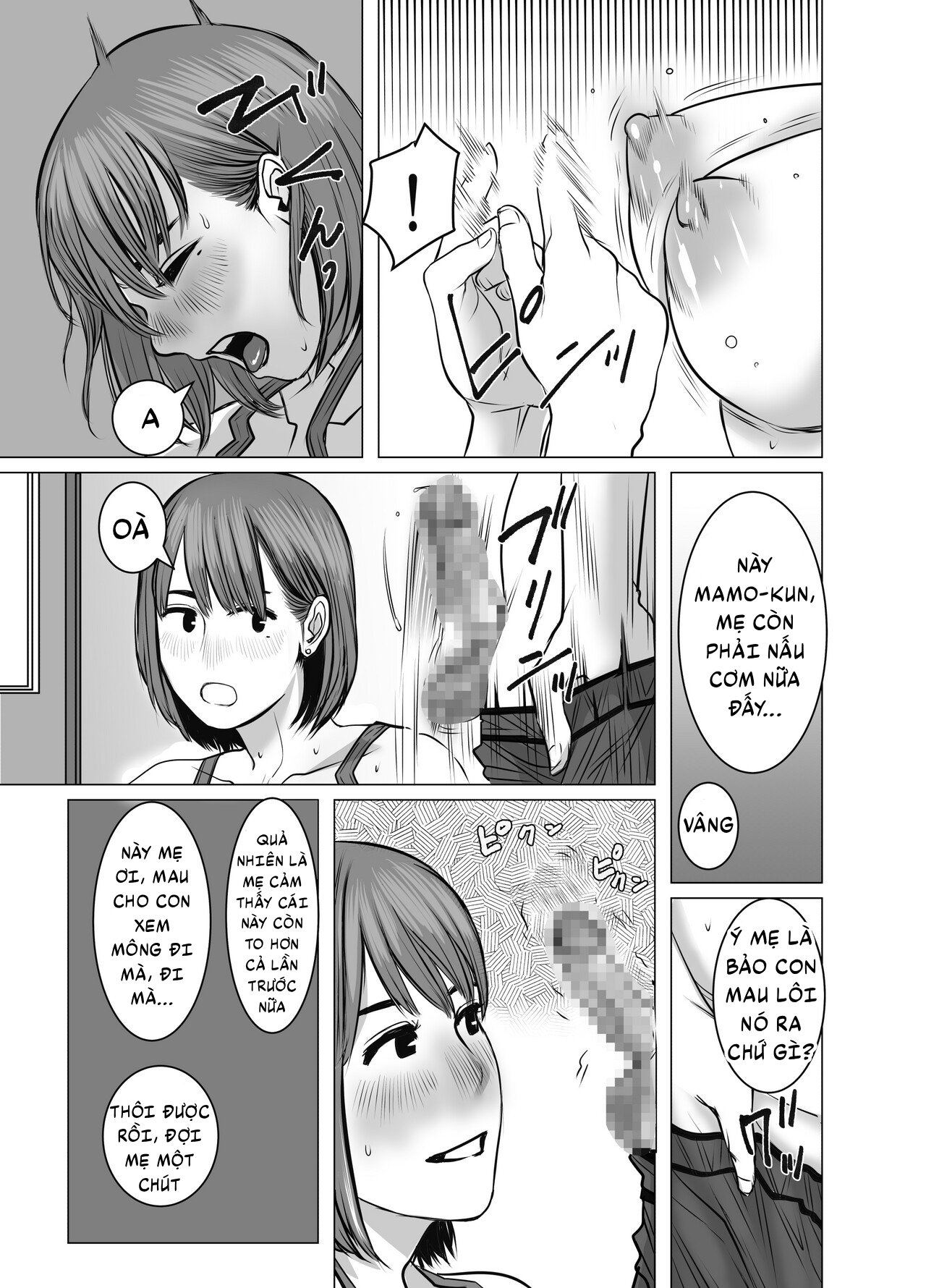 HentaiVN.net - Ảnh 9 - Mẹ là cựu idol gợi cảm, tôi không kiềm chế nổi - Chap 2
