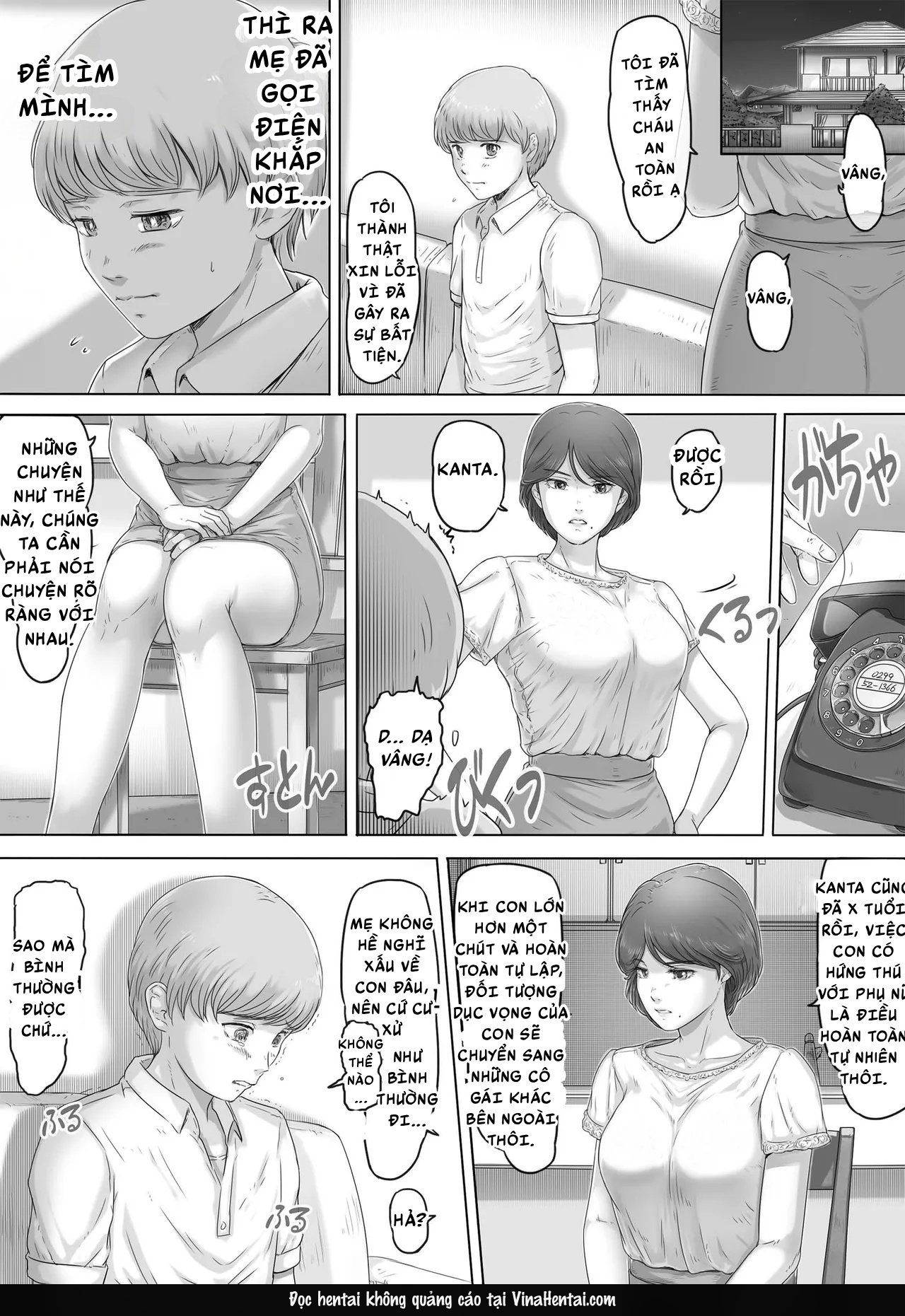 HentaiVN.net - Ảnh 9 - Nếu mẹ nhìn thấy nhật ký của tôi - Oneshot