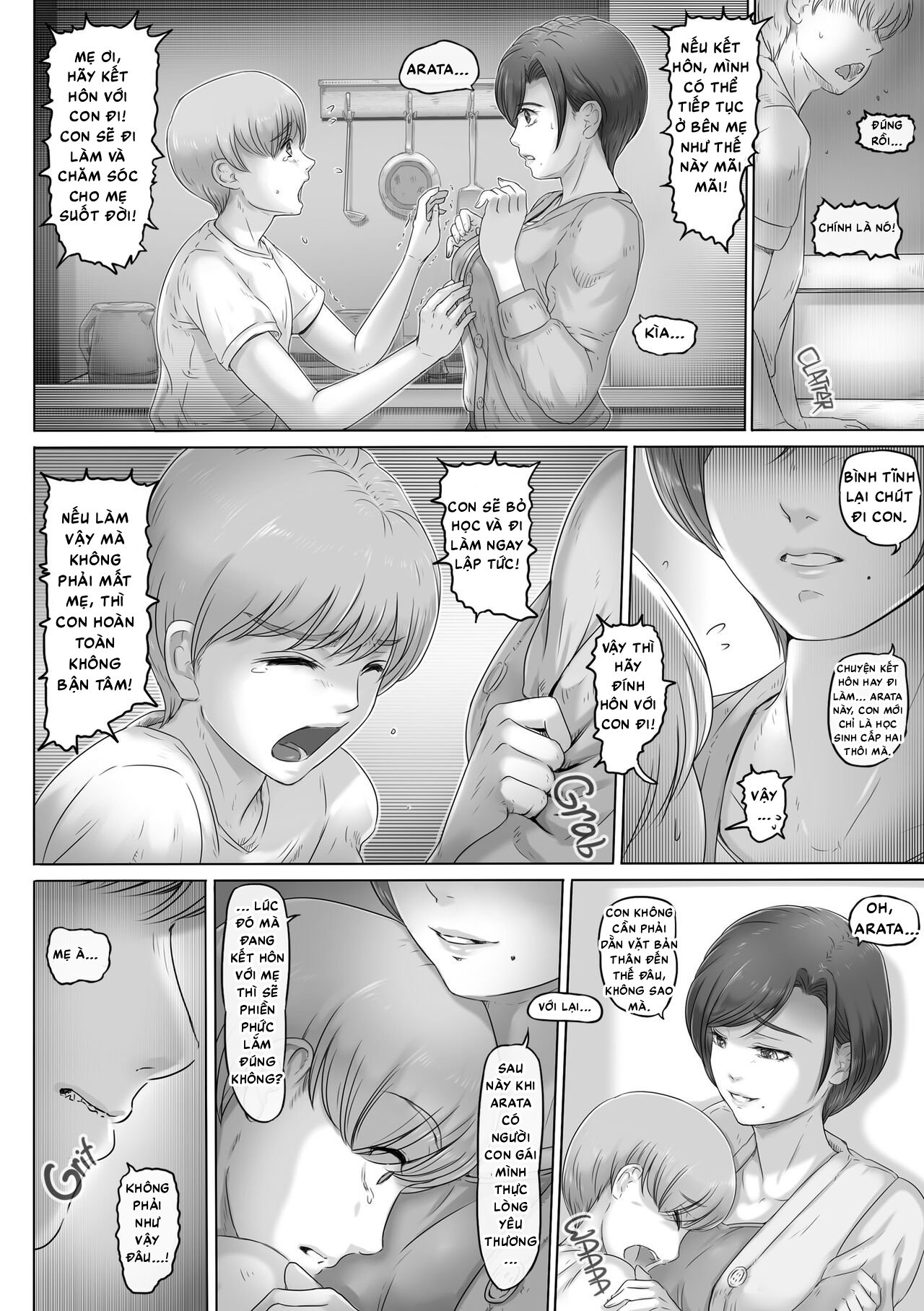 HentaiVN.net - Ảnh 8 - Mẹ luôn ở đây - Oneshot
