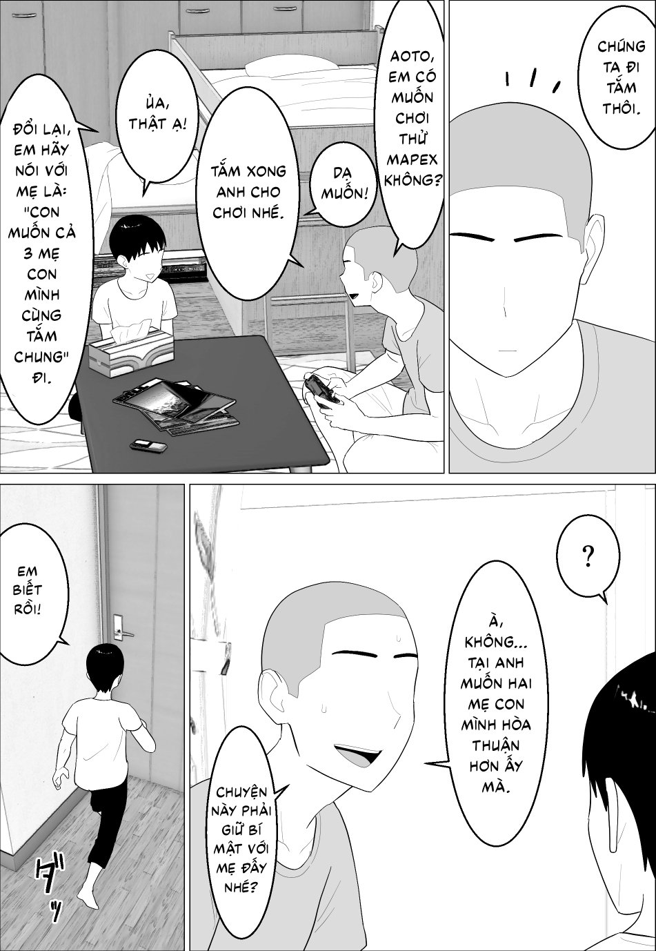 HentaiVN.net - Ảnh 9 - Kaa-san ga Shikoi nante - Chap 1