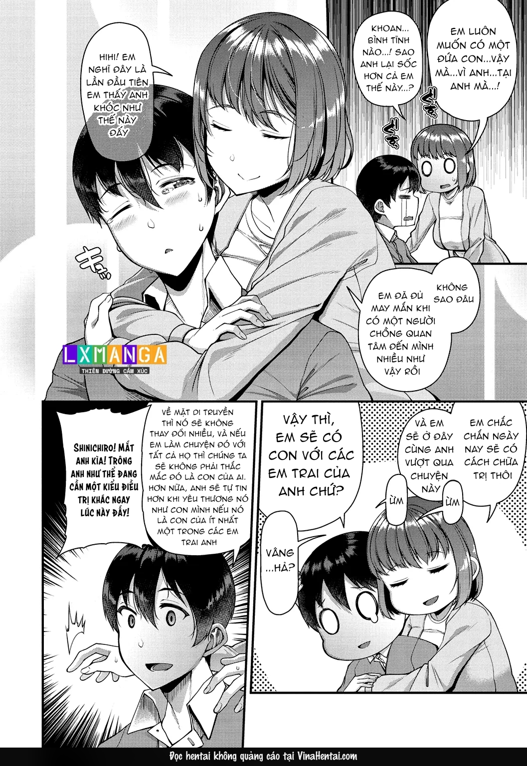 HentaiVN.net - Ảnh 9 - Tsuma Fes ~Aniyome Netorase Kounin Tanetsuke~ - Chap 1