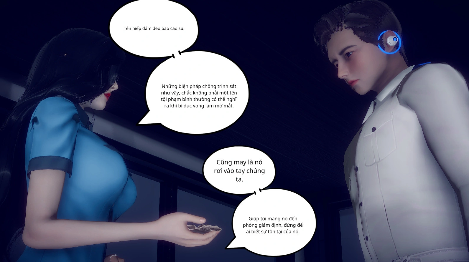HentaiVN.net - Ảnh 22 - Tiểu Sử Trần Kiều An - Chap 2: Cả đội tụ họp, hung thủ lộ mặt