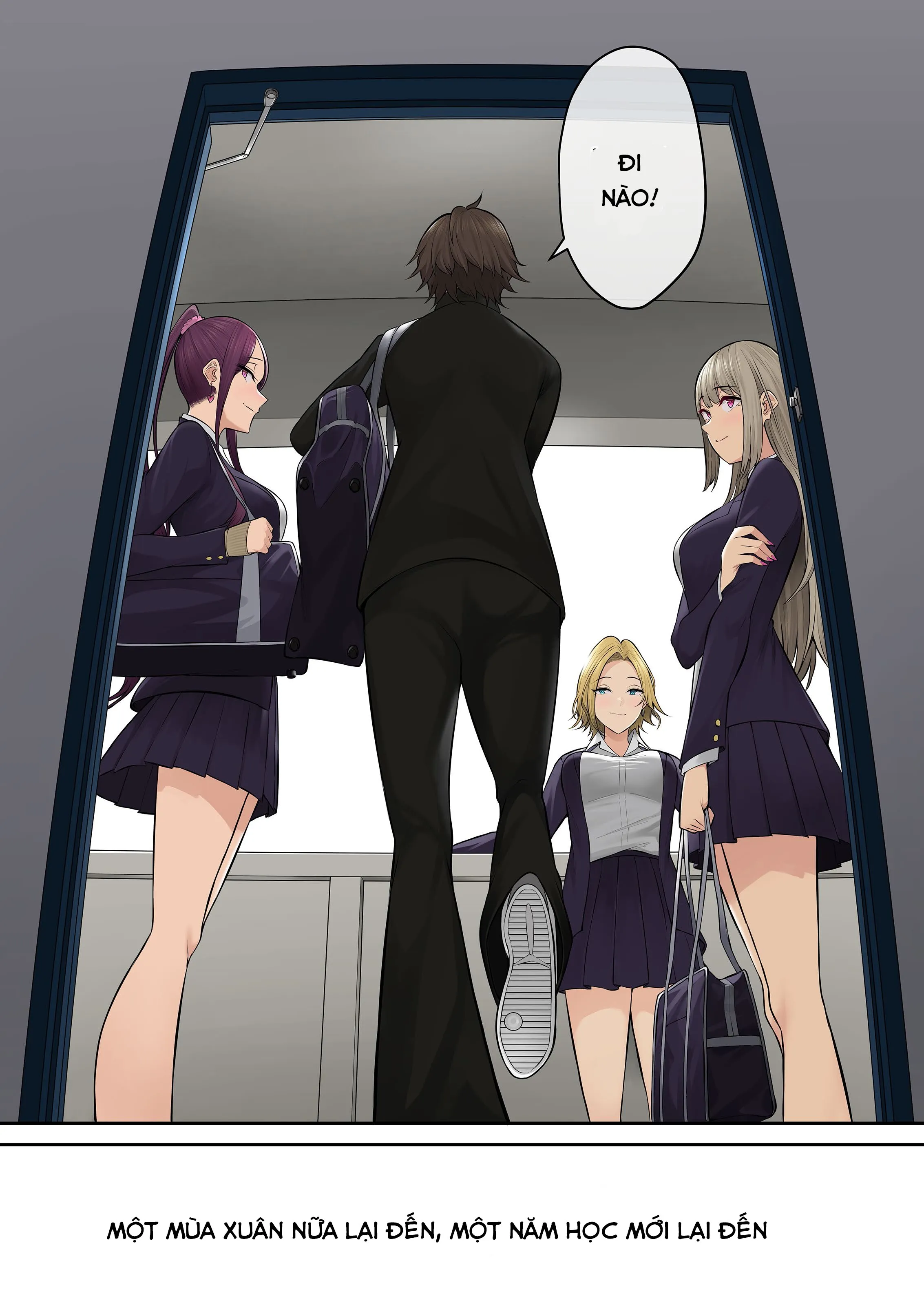 HentaiVN.net - Ảnh 81 - Imaizumi đưa cả bầy Gyaru về nhà mình - Chap 5