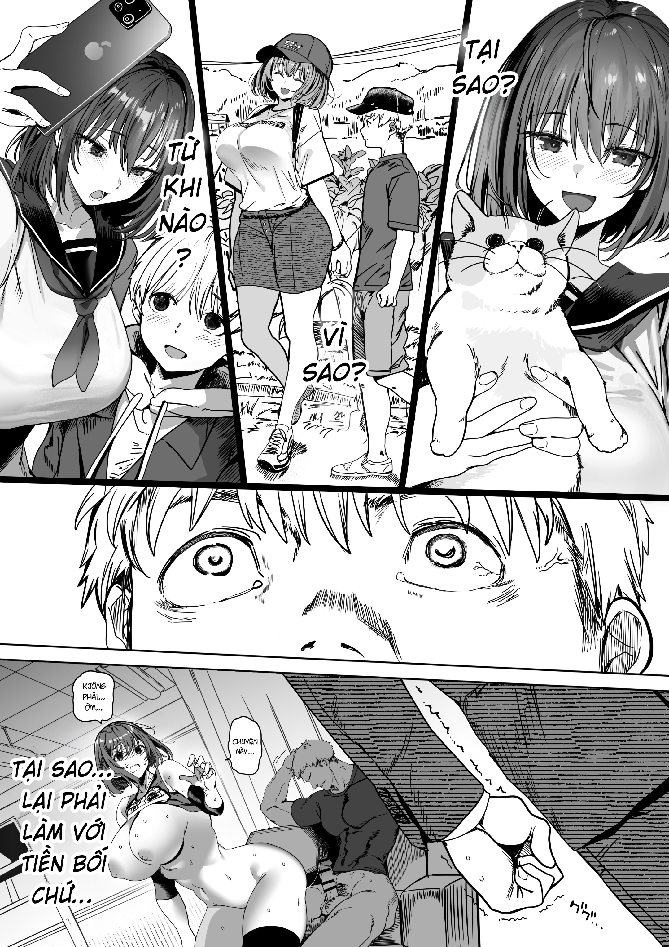 HentaiVN.net - Ảnh 82 - Koushinchou Volley-bu no Seisokei Kanojo ga Senpai no Mono ni Natte Shimau Ichibushijuu - Chap 2