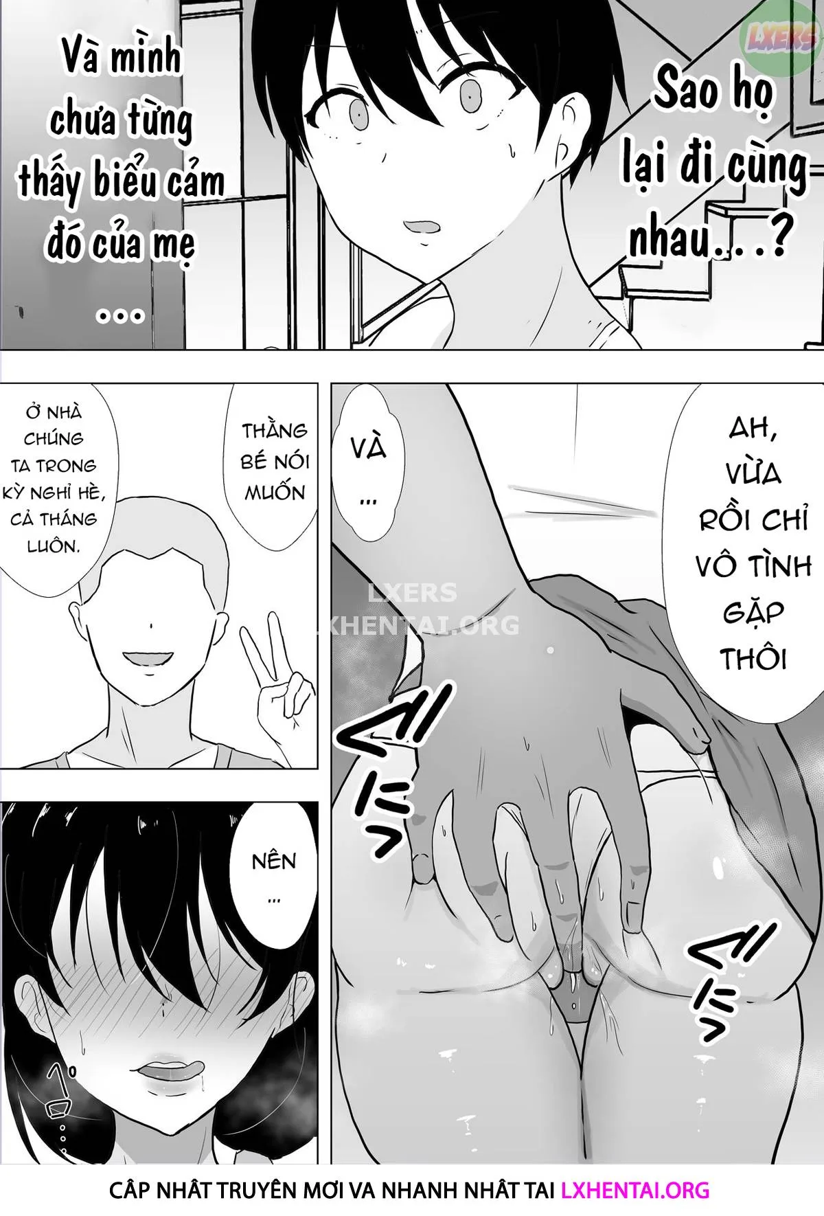 HentaiVN.net - Ảnh 82 - TomoKano Kaa-chan~ Daisuki na Ore no Hahaoya wa Aho na Shinyuu no Kanojo~ [My Mom Is My Friend's Girlfriend] - Chap 1