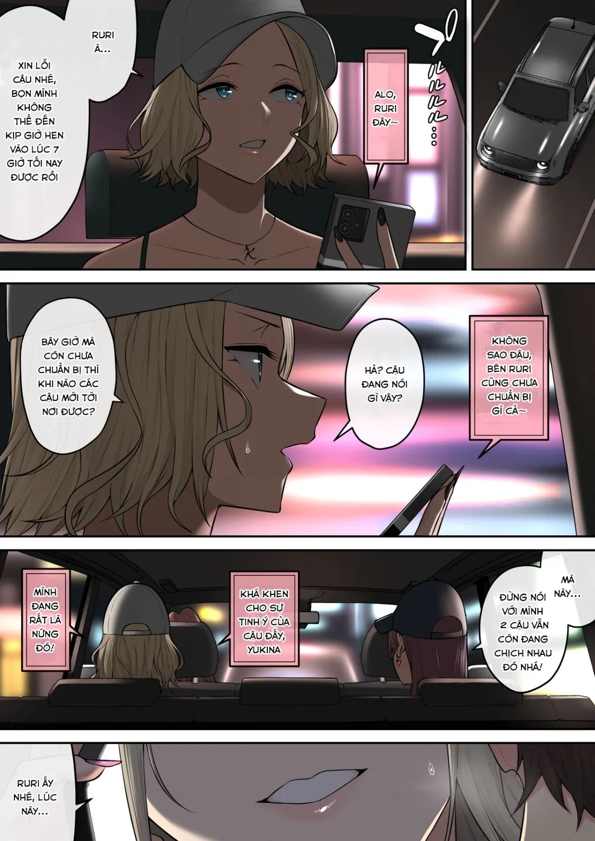 HentaiVN.net - Ảnh 82 - Imaizumi đưa cả bầy Gyaru về nhà mình - Chap 6