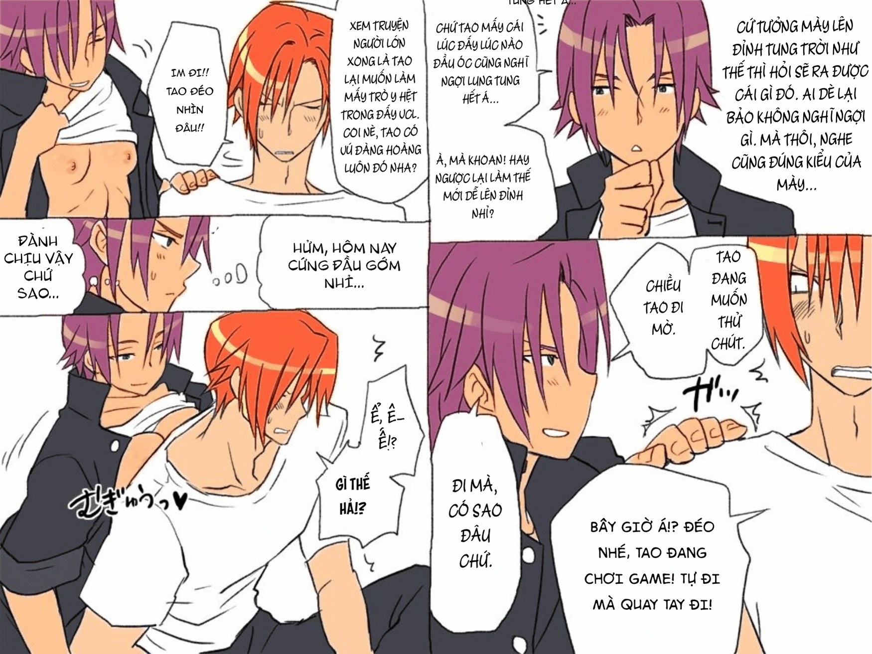 HentaiVN.net - Ảnh 17 - Sau Khi Chuyển Giới, Tôi Và Thằng Bạn.... - Chap 3. Đứa con gái trêu đùa, thằng con trai bối rối
