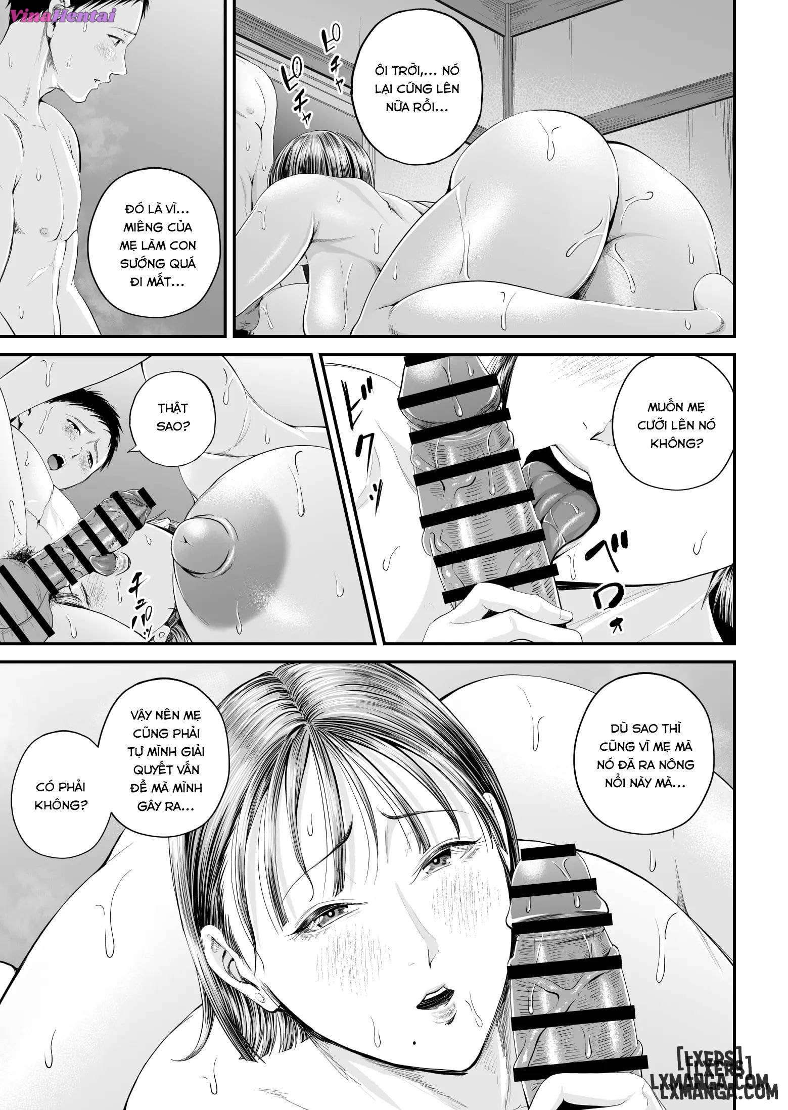 HentaiVN.net - Ảnh 83 - Boshi Jouji ~Daisuki na Okaa-san to Konya Majiwaru - Chap 1