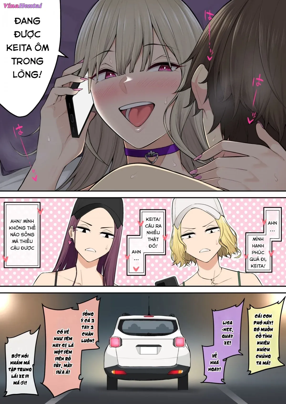 HentaiVN.net - Ảnh 83 - Imaizumi đưa cả bầy Gyaru về nhà mình - Chap 6