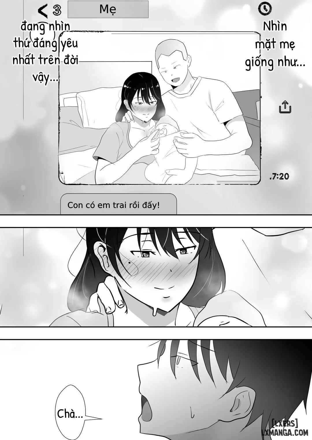 HentaiVN.net - Ảnh 84 - TomoKano Kaa-chan~ Daisuki na Ore no Hahaoya wa Aho na Shinyuu no Kanojo~ [My Mom Is My Friend's Girlfriend] - Chap 3
