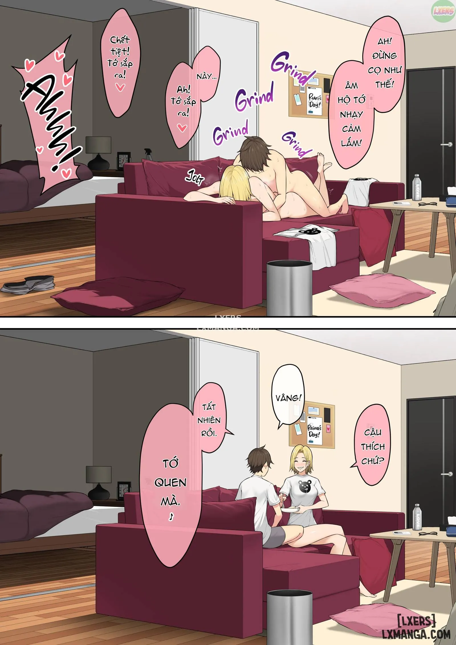 HentaiVN.net - Ảnh 84 - Imaizumi đưa cả bầy Gyaru về nhà mình - Chapter 4