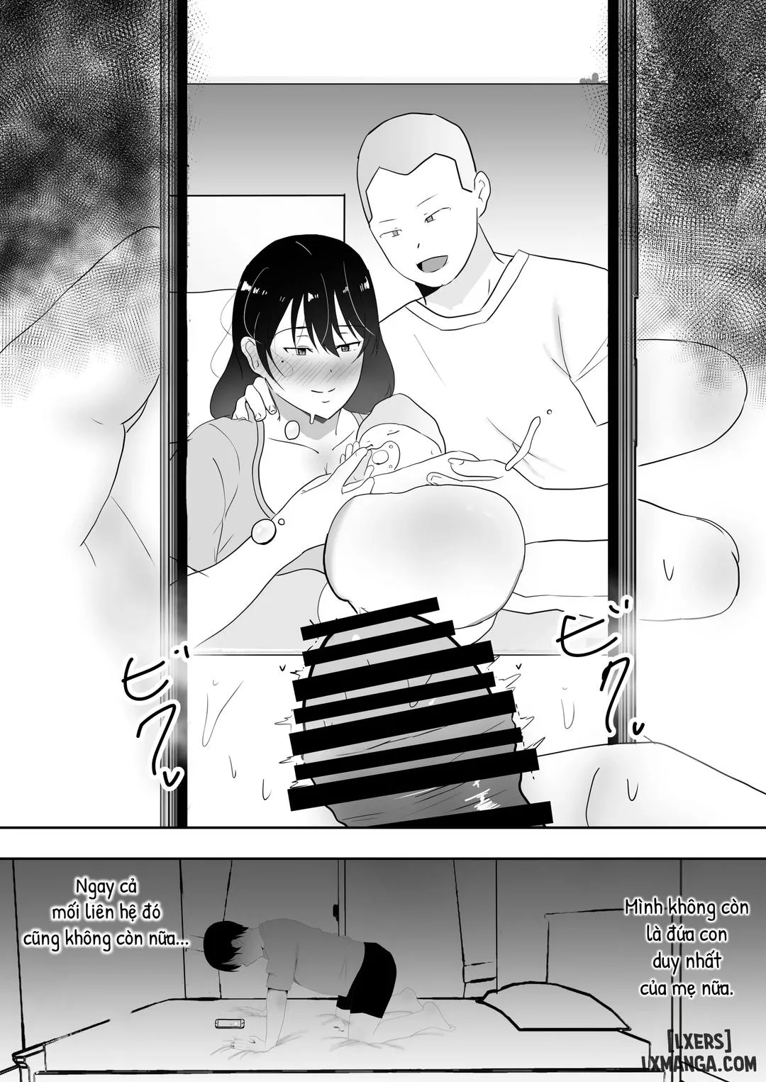 HentaiVN.net - Ảnh 85 - TomoKano Kaa-chan~ Daisuki na Ore no Hahaoya wa Aho na Shinyuu no Kanojo~ [My Mom Is My Friend's Girlfriend] - Chap 3