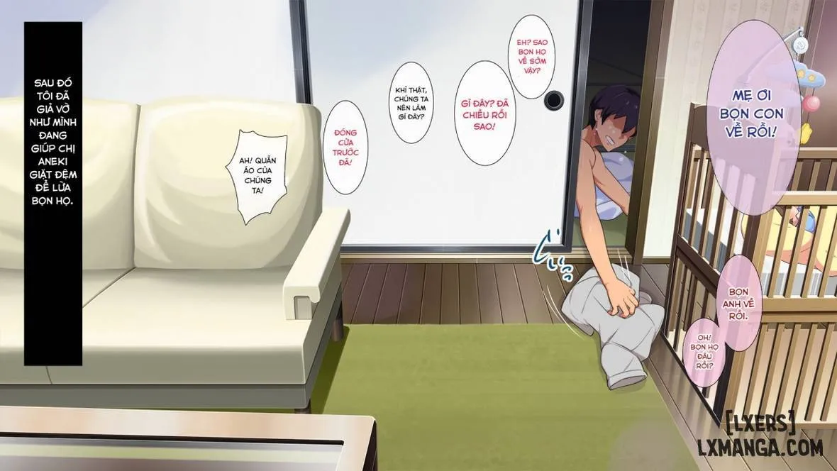 HentaiVN.net - Ảnh 83 - Tình Chị Em Cảm Động~ [Ane wa Yanmama Junyuuchuu in Jikka; My Former-Delinquent Sister is Breastfeeding at Home] - 1-5