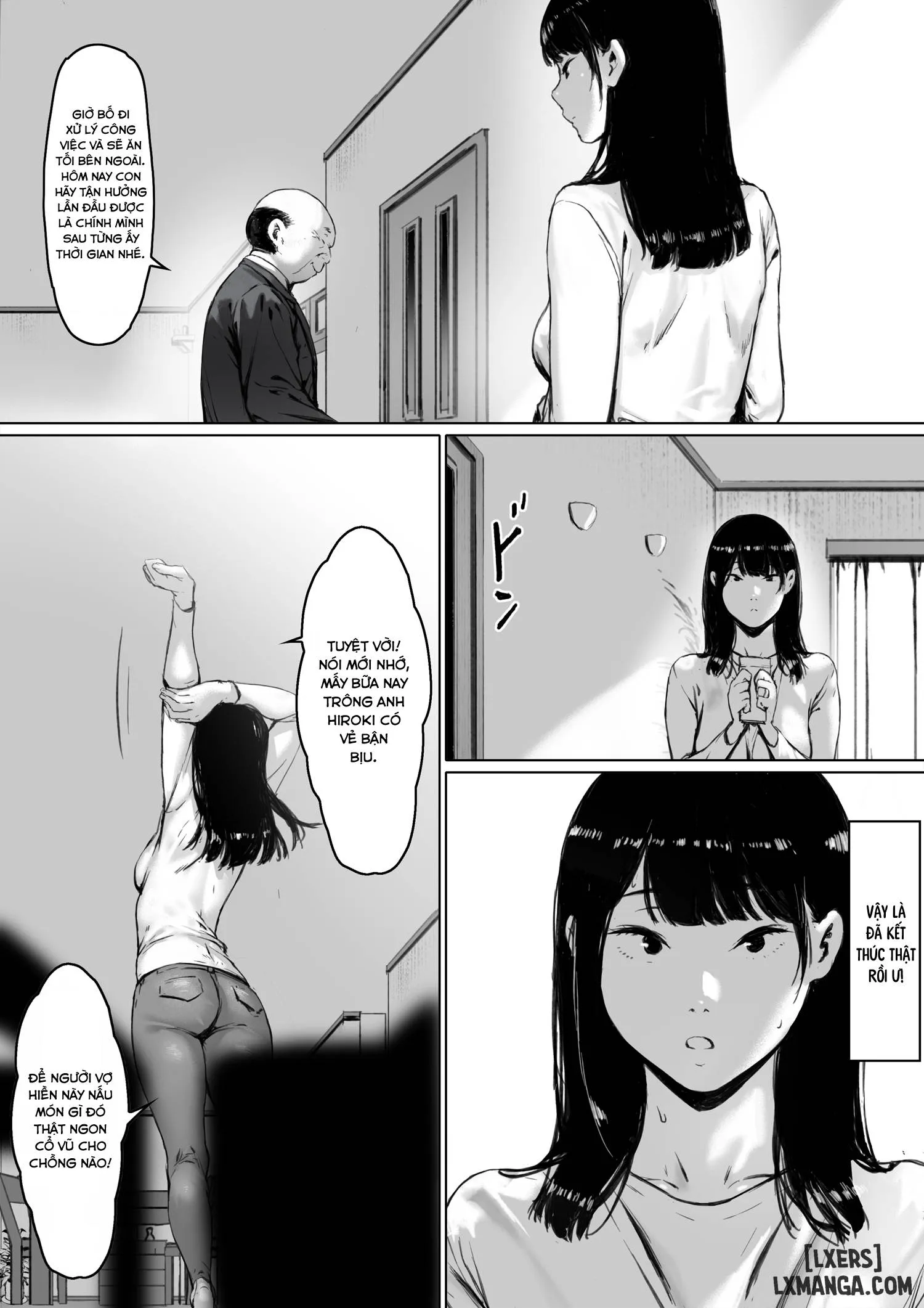 HentaiVN.net - Ảnh 86 - 1. Ánh nhìn của bố chồng 1 - Chapter 1