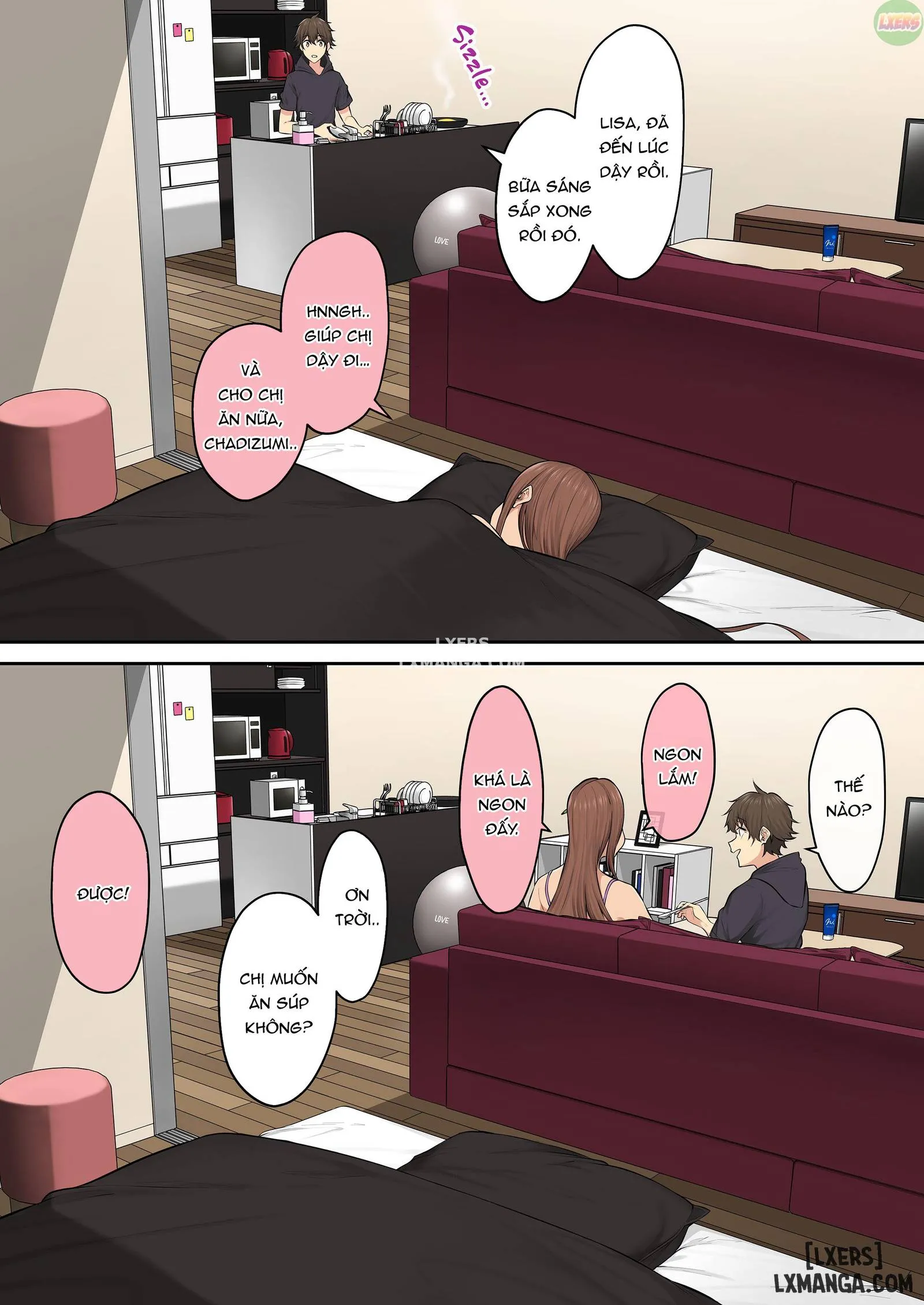 HentaiVN.net - Ảnh 86 - Imaizumi đưa cả bầy Gyaru về nhà mình - Chapter 5
