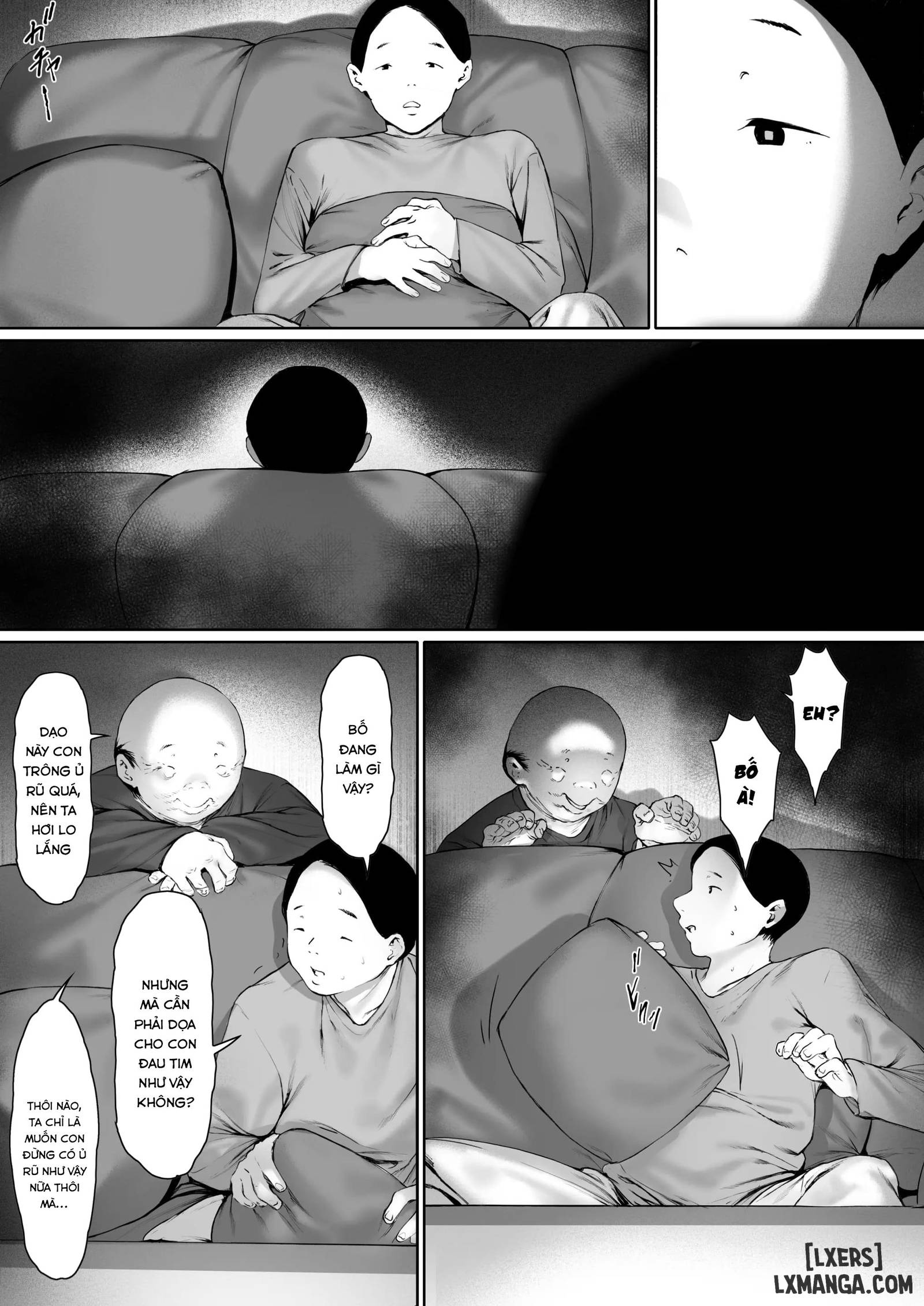 HentaiVN.net - Ảnh 88 - 3. Ánh nhìn của bố chồng 3 - Oneshot
