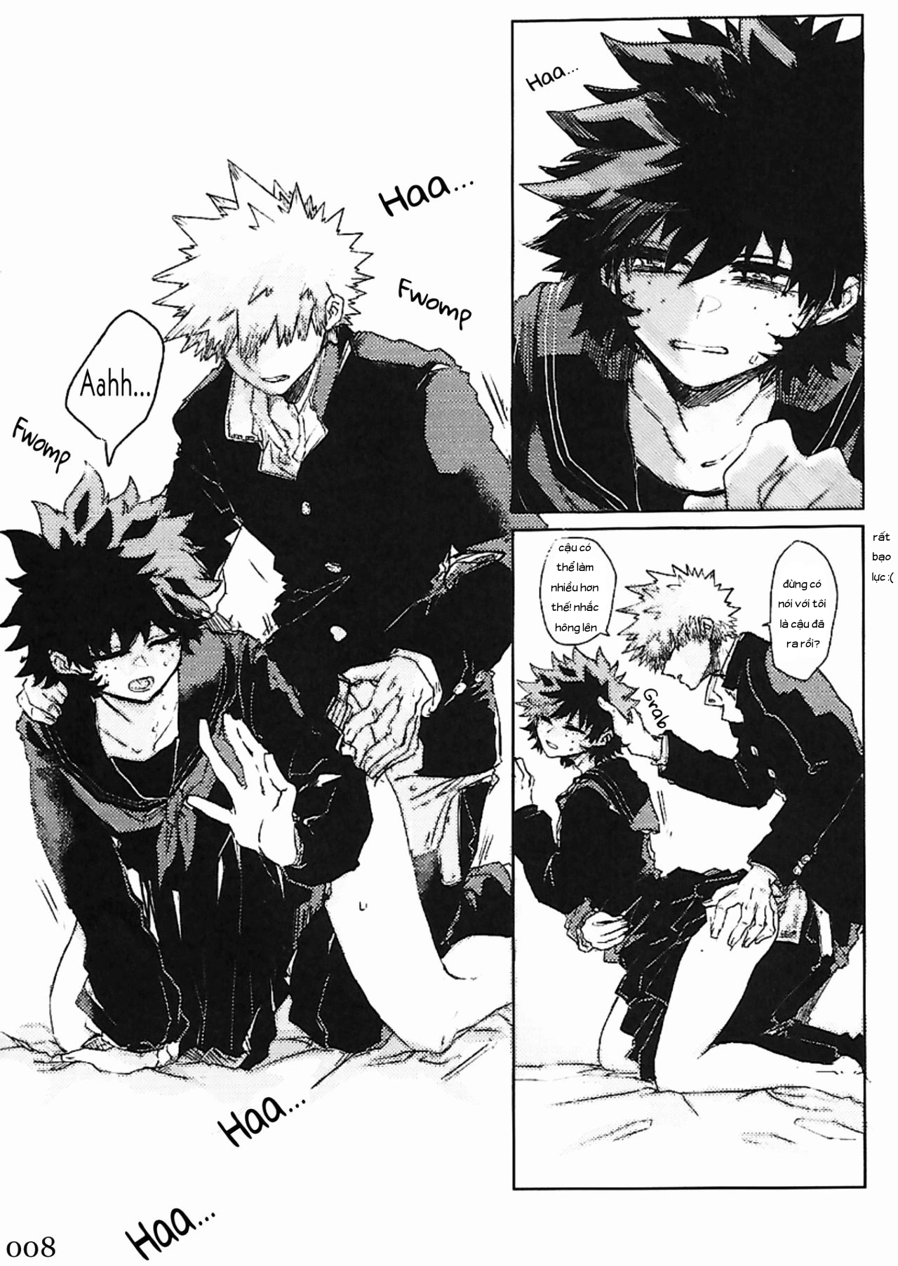 HentaiVN.net - Ảnh 5 - The Melody Which Ceases to End (Boku no Hero Academia)  - Chương 1:thái độ ngốc nghếch của chúng ta khi bên nhau