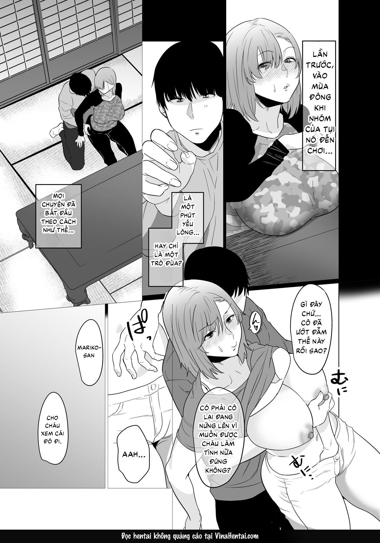 HentaiVN.net - Ảnh 9 - Rural, Summer. Hot Sweet Sex with My Friend's Mom - Oneshot