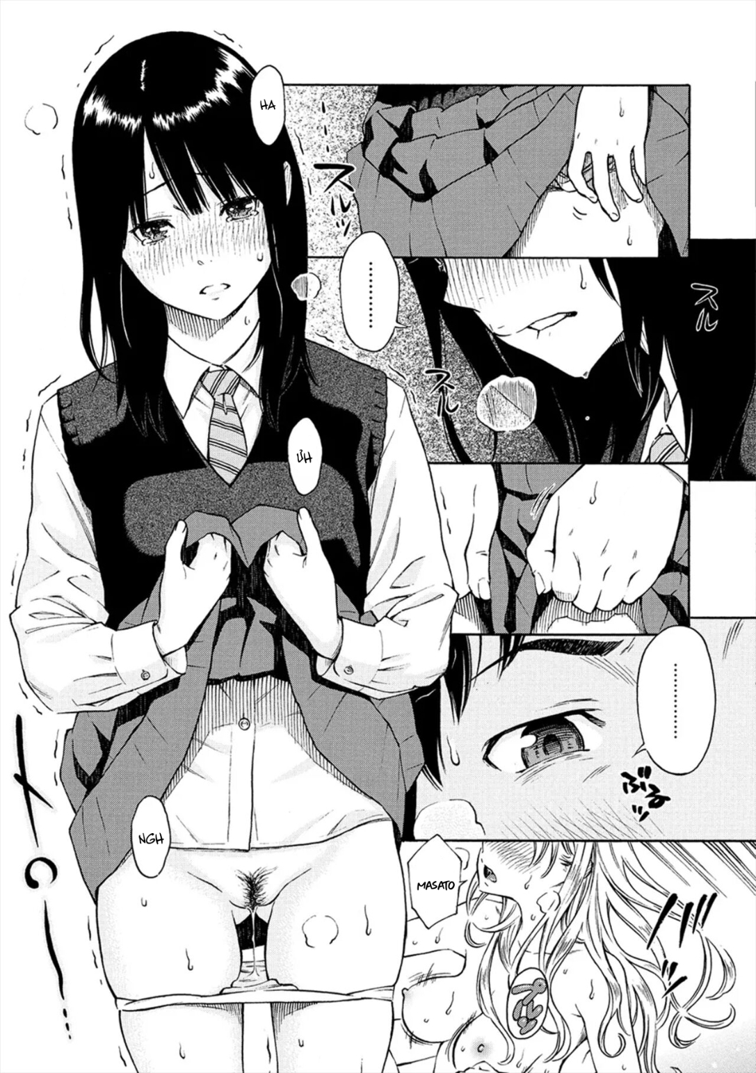 HentaiVN.net - Ảnh 9 - Đến nhà CHƠI bạn gái, tôi CHƠI luôn em bạn gái - Oneshot