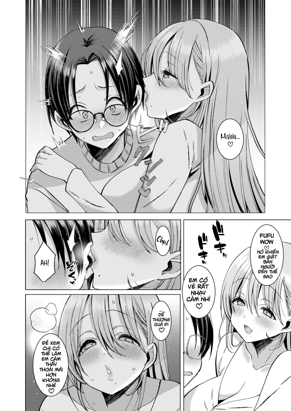 HentaiVN.net - Ảnh 10 - Nobody Told Me My Oshi Was Licking My Ear From Next Door! - Oneshot