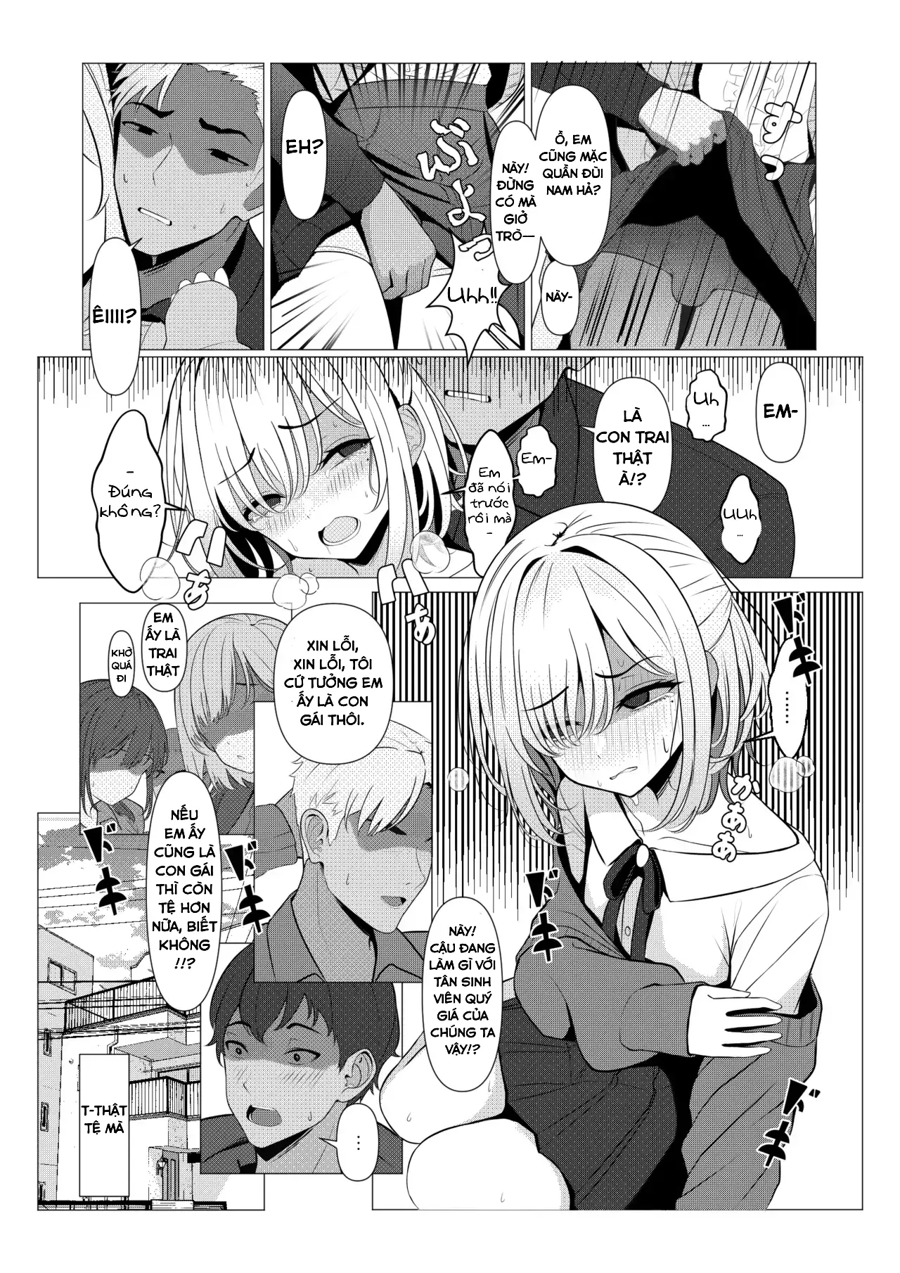 HentaiVN.net - Ảnh 9 - Hồ sơ bệnh án nữ hóa của Hayato-sensei - Oneshot