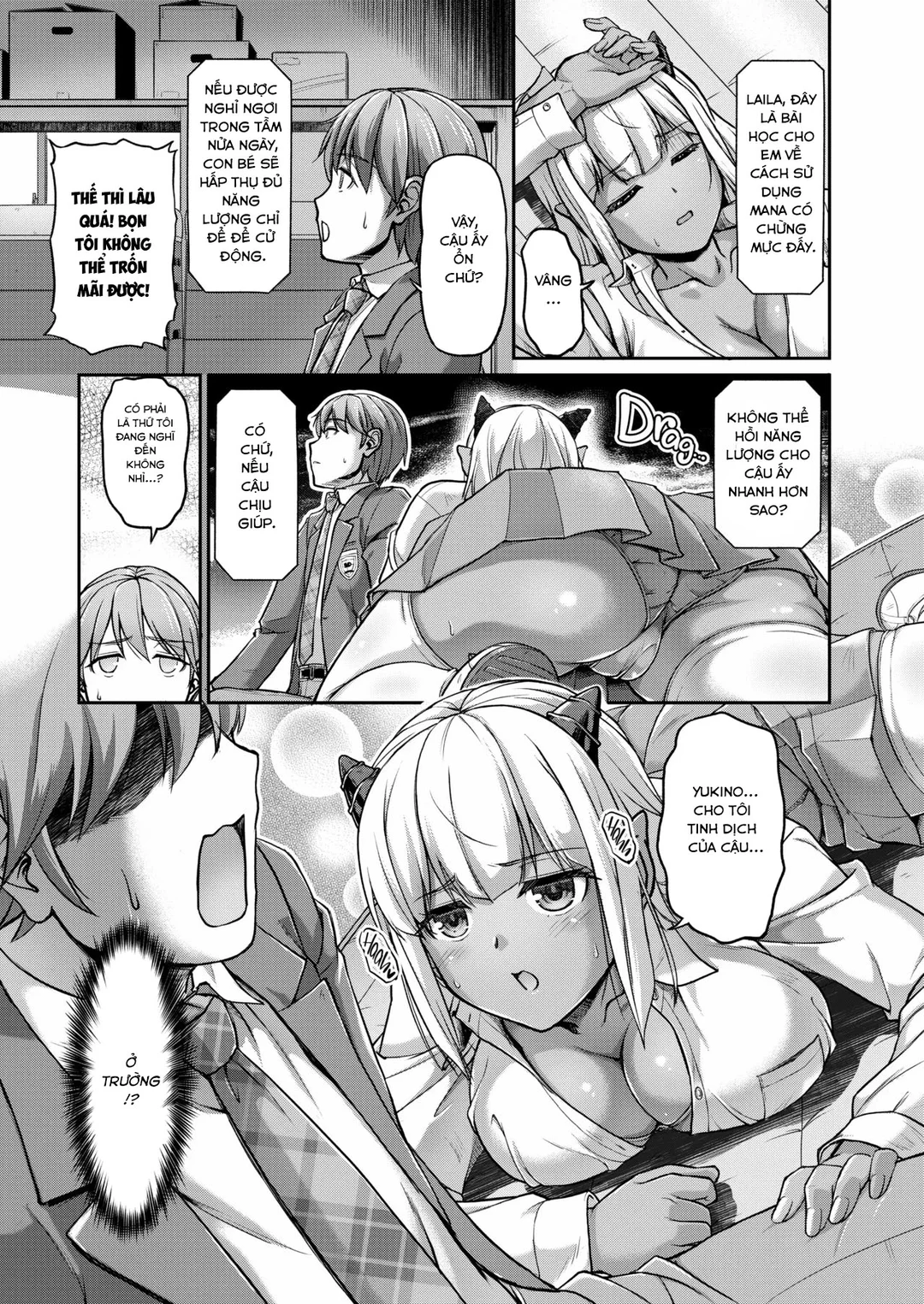 HentaiVN.net - Ảnh 9 - Cuộc sống hàng ngày tại Nữ quái trang viên - Chap 5