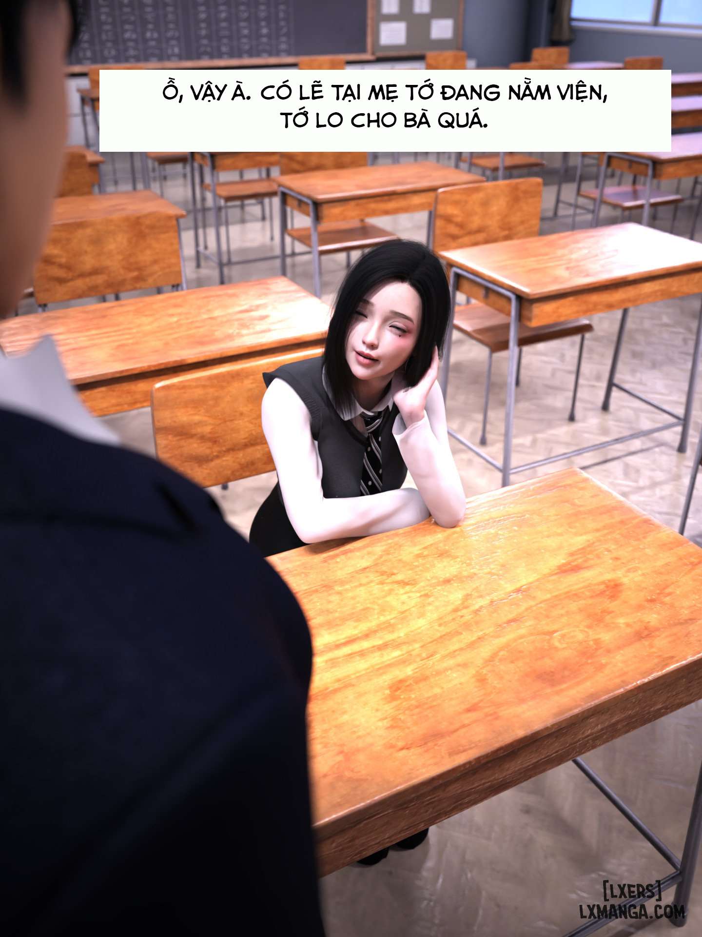 HentaiVN.net - Ảnh 9 - Chăm Sóc Vợ Và Con Gái Thằng Bạn - Chapter 2