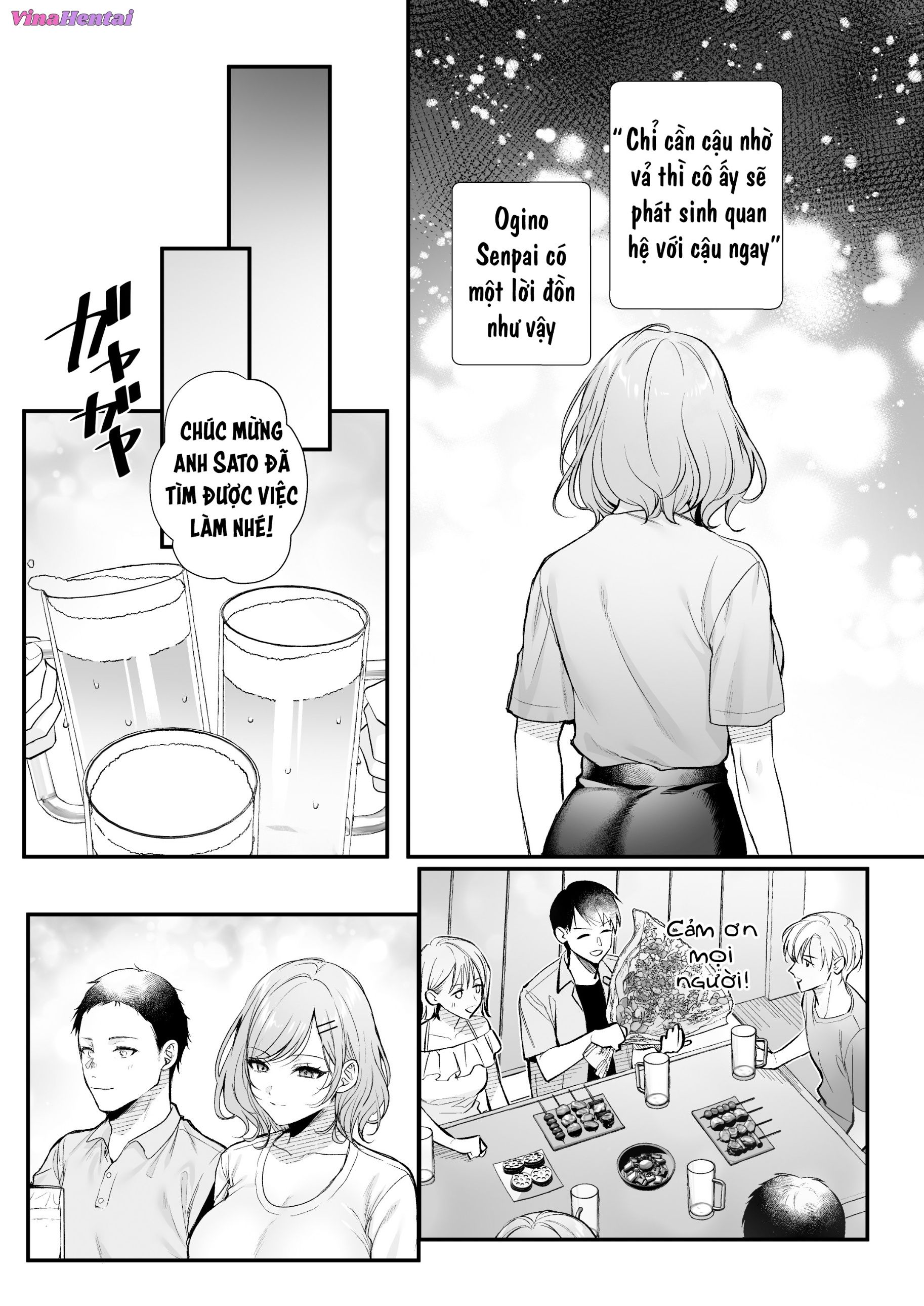 HentaiVN.net - Ảnh 9 - Tanomeba Yarasete Kureru Cool na Senpai Ogino-san. - Oneshot