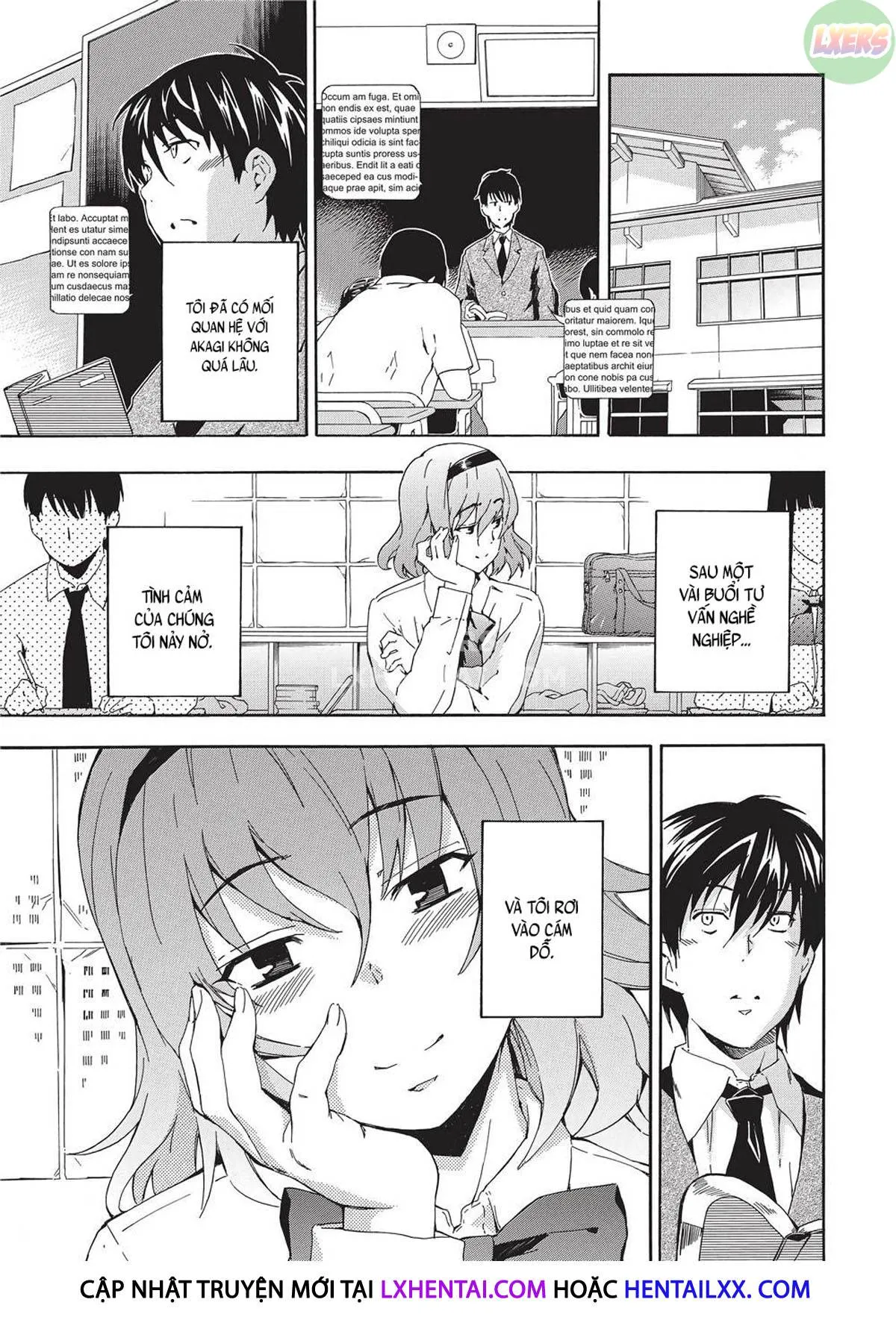 HentaiVN.net - Ảnh 9 - Trembling Lips - Chap 1
