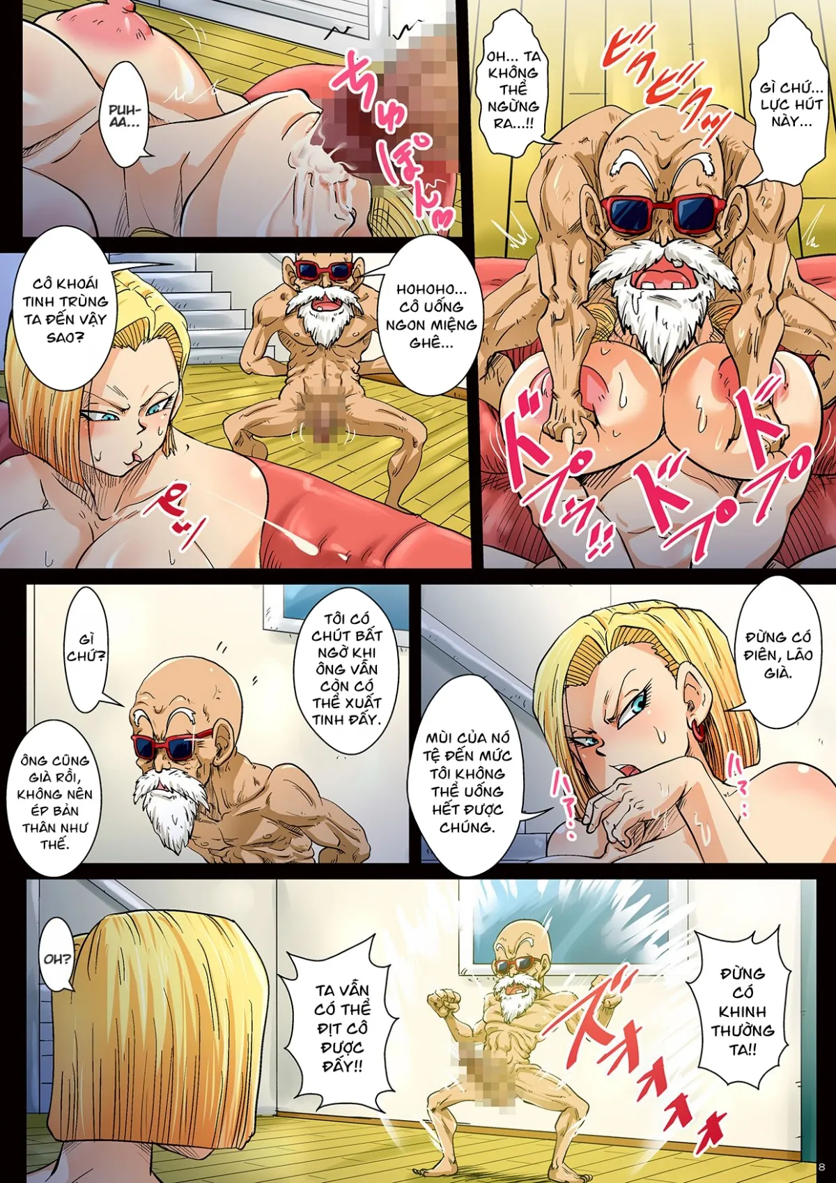 HentaiVN.net - Ảnh 9 - Netorase 18-gou [Netorase 18-gou (Dragon Ball)] - Oneshot
