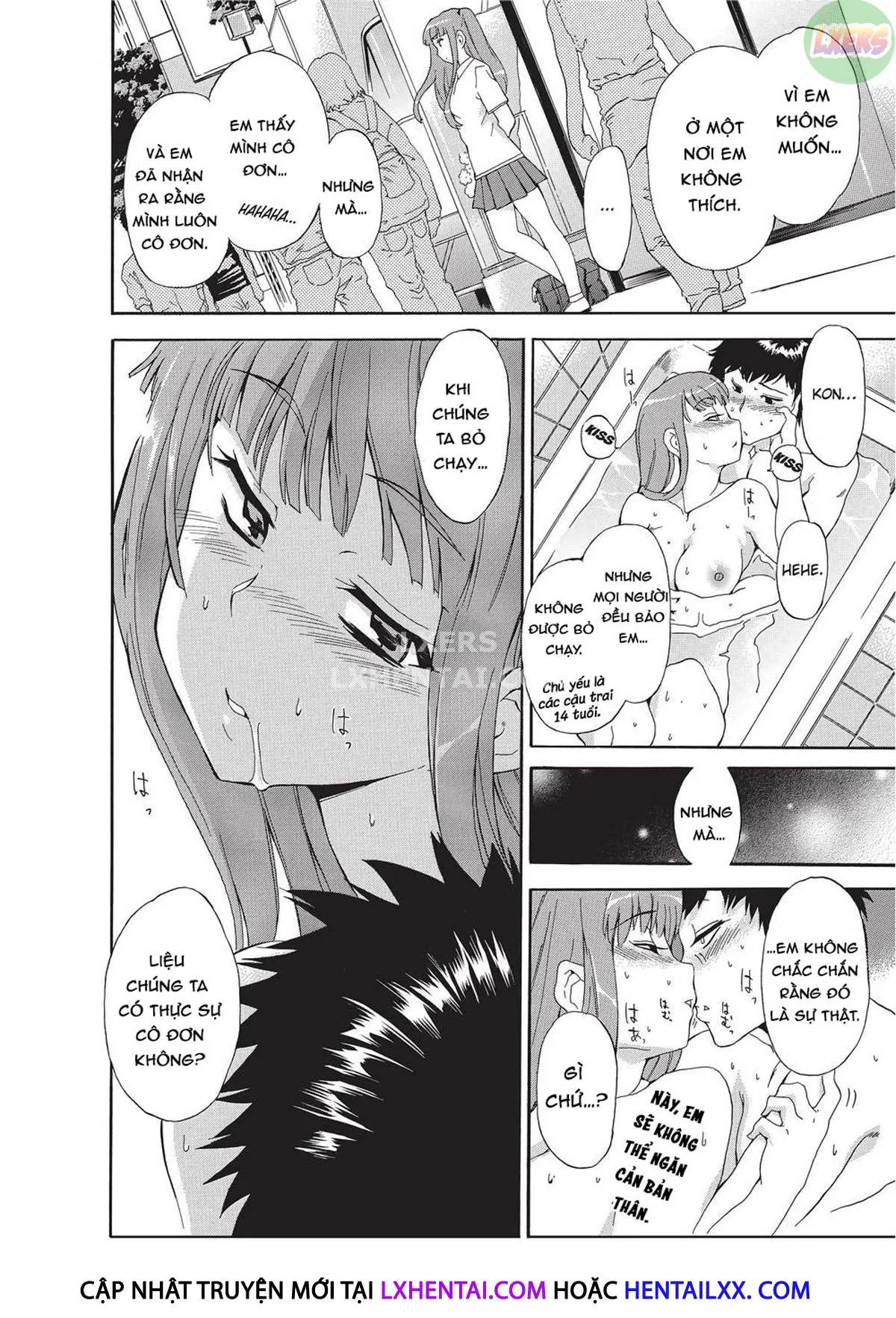 HentaiVN.net - Ảnh 9 - Trembling Lips - Chap 4