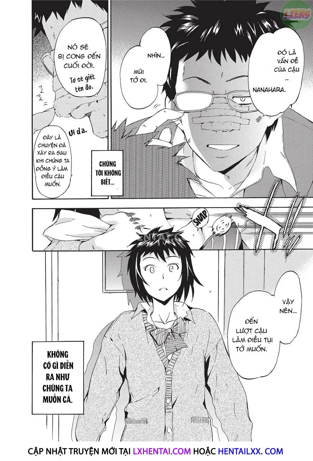 HentaiVN.net - Ảnh 9 - Trembling Lips - Chap 8