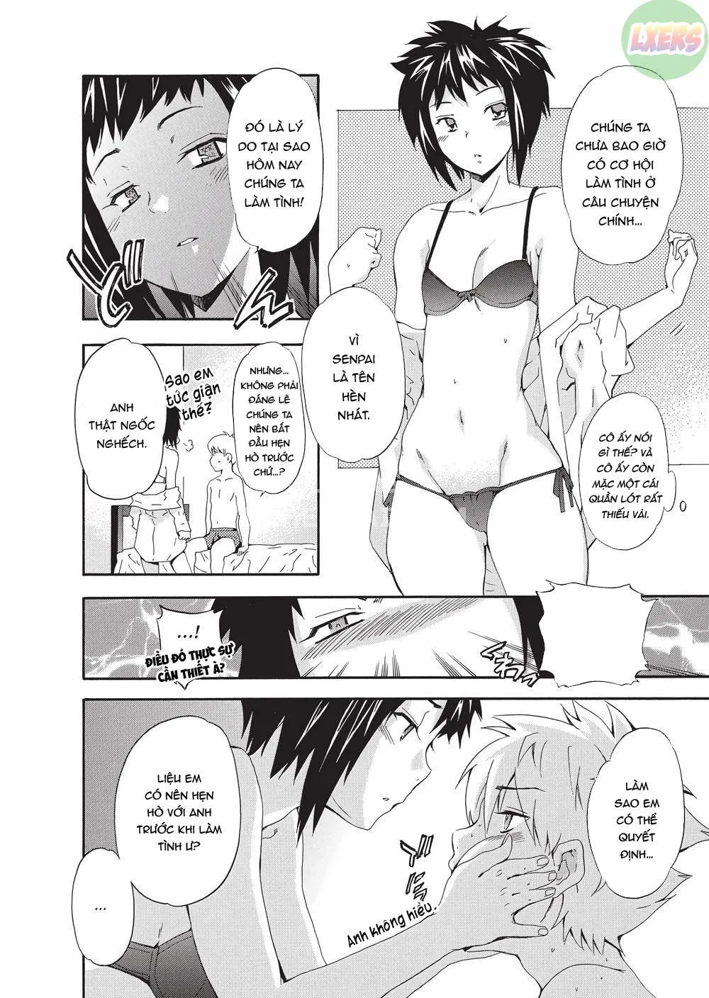 HentaiVN.net - Ảnh 9 - Trembling Lips - Chap 10