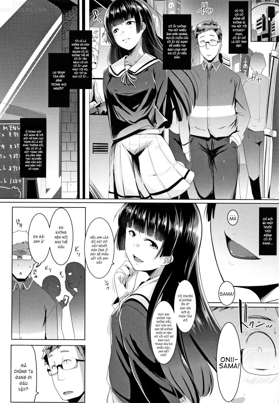 HentaiVN.net - Ảnh 8 - Blind Love Mating [Dekiai Koubi] - Chap 2