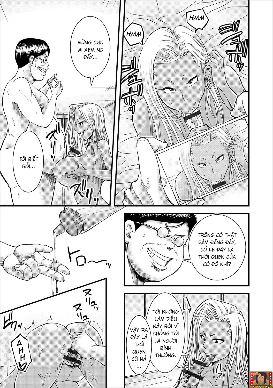 HentaiVN.net - Ảnh 9 - Nhà thôi miên béo ú và cô vợ trẻ - Oneshot