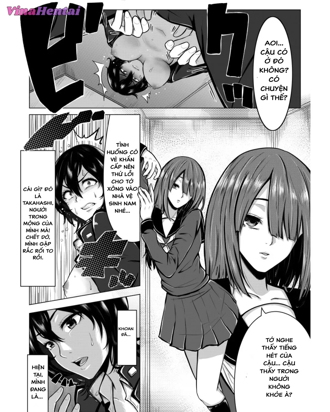 HentaiVN.net - Ảnh 9 - Chuyện tôi là con trai là một bí mật - oneshot