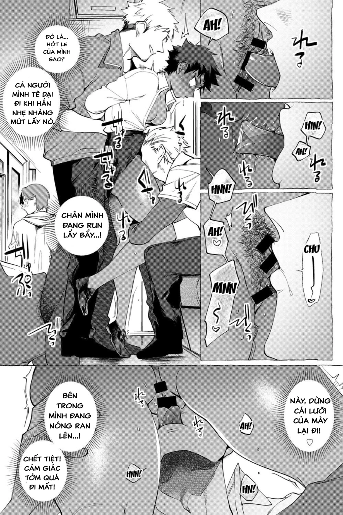 HentaiVN.net - Ảnh 9 - Tên du côn ngốc nghếch bị chuyển giới và khuất phục thành nữ - oneshot