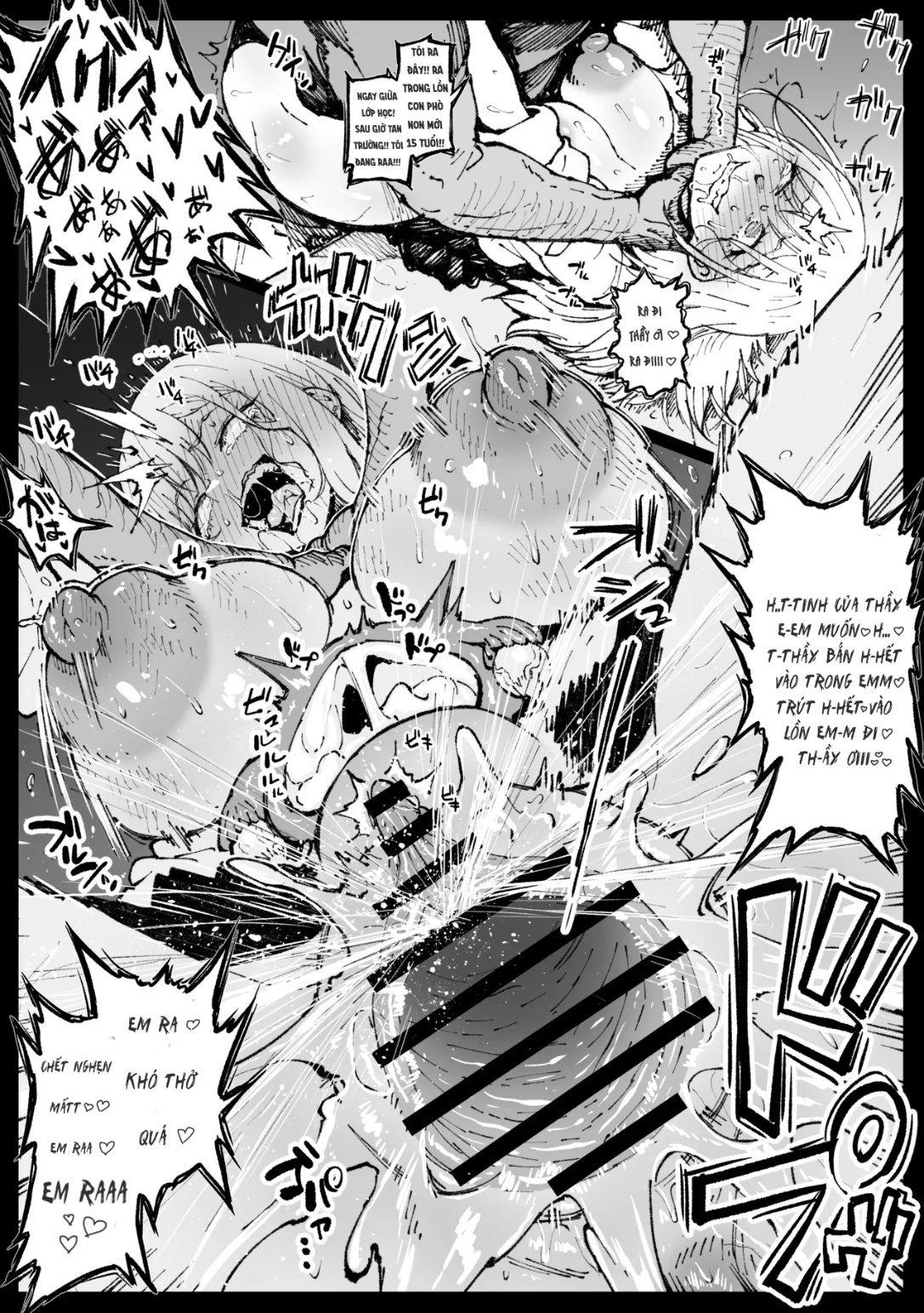 HentaiVN.net - Ảnh 10 - Tổng hợp truyện vẽ bởi Ahemaru - Sensei to Yaru Marin (Sono Bisque Doll wa Koi o Suru)