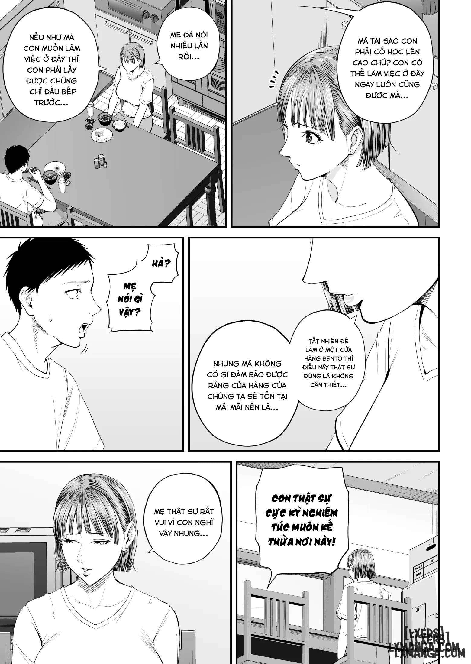 HentaiVN.net - Ảnh 9 - Boshi Jouji ~Daisuki na Okaa-san to Konya Majiwaru - Chap 1