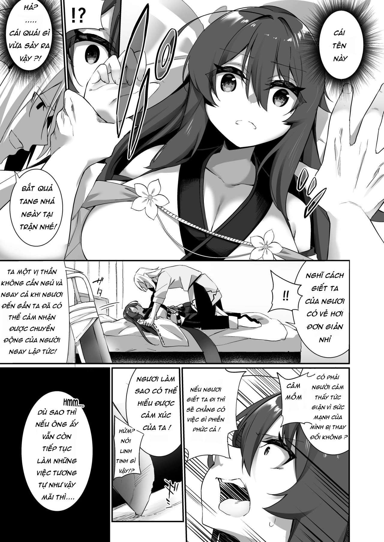 HentaiVN.net - Ảnh 10 - TS Miko-san wa Aragaitai! - Oneshot