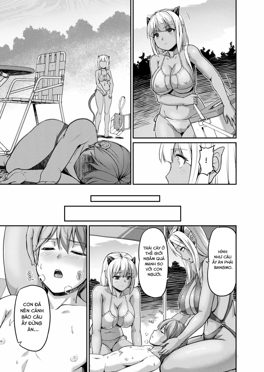 HentaiVN.net - Ảnh 9 - Cuộc sống hàng ngày tại Nữ quái trang viên - Chap 7