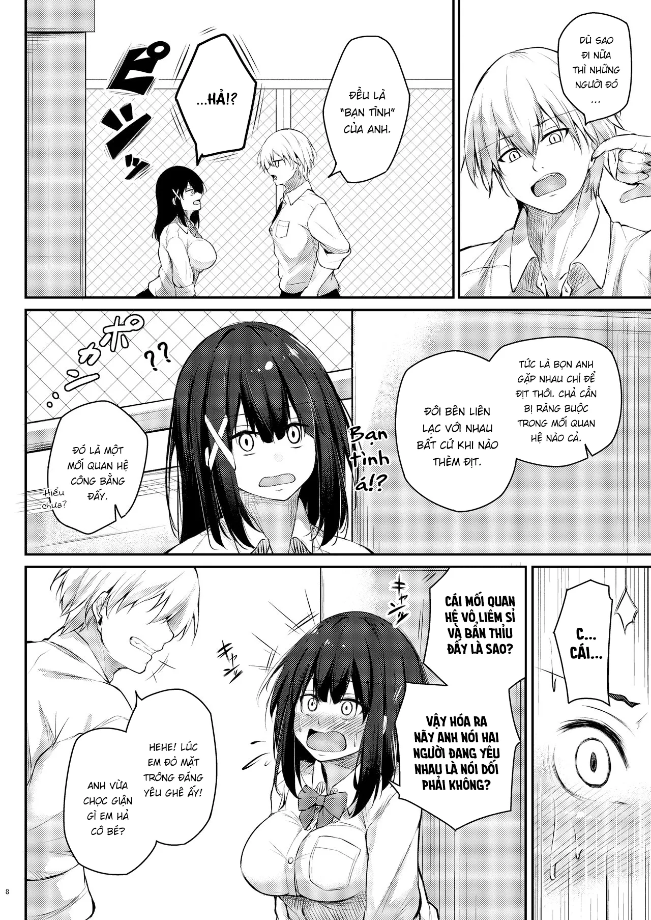 HentaiVN.net - Ảnh 8 - Kouhai Fuukiiin ni Yoru Furyou Senpai no Otoshikata [How to rehabilitate a bad senior by a junior discipline] - Oneshot
